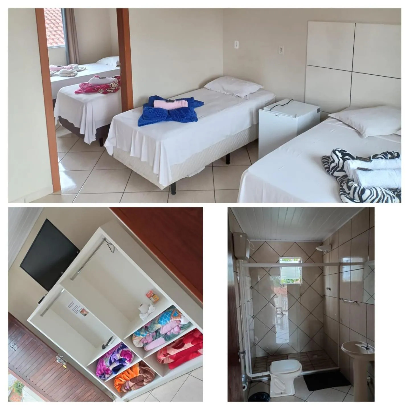 Bed in Pousadas Mafra