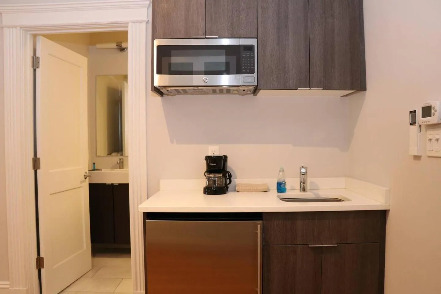 Kitchen or kitchenette in A Stylish Stay w/ a Queen Bed, Heated Floors.. #35