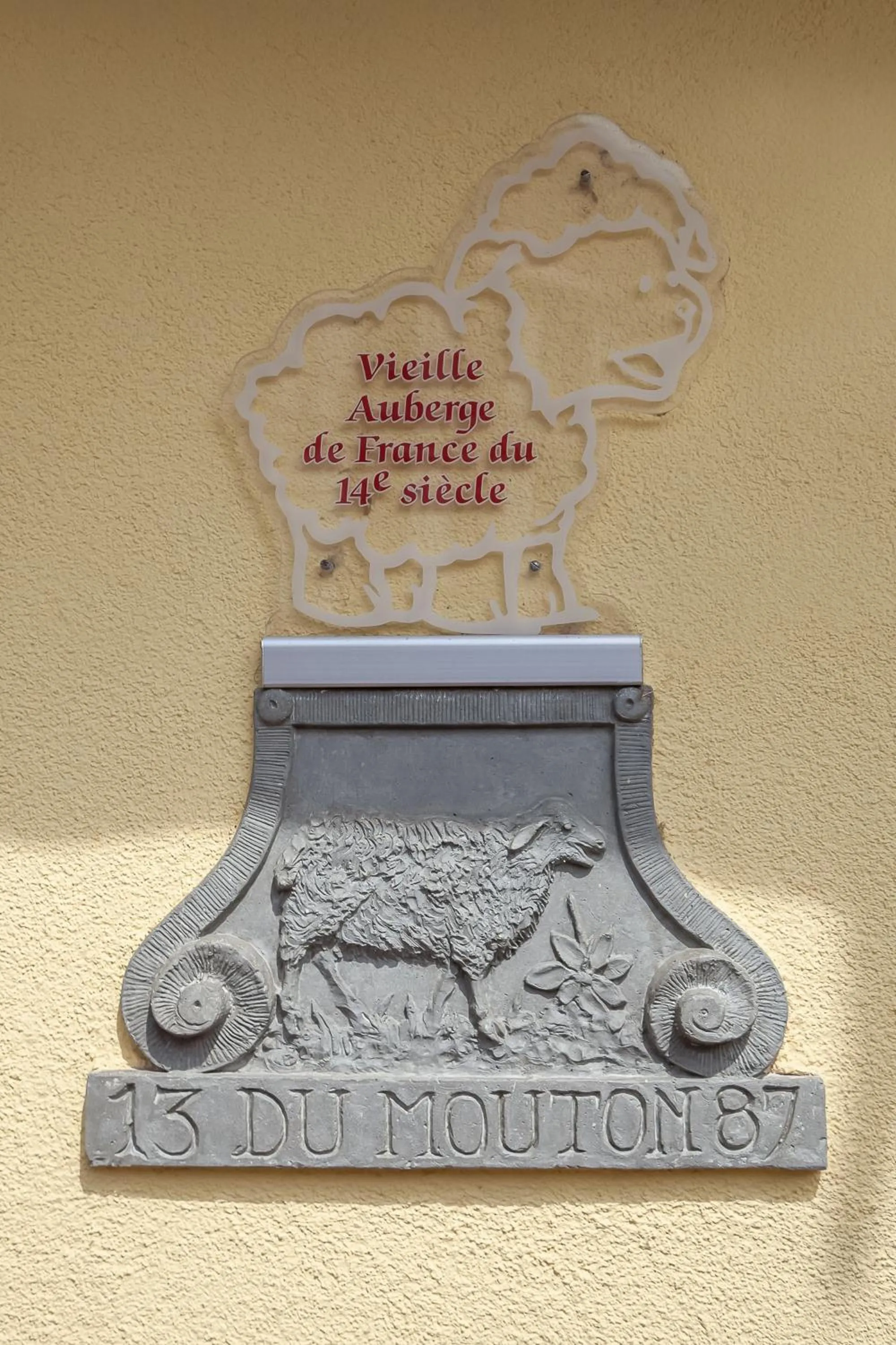 Property logo or sign in Logis Hôtel-Restaurant du Mouton