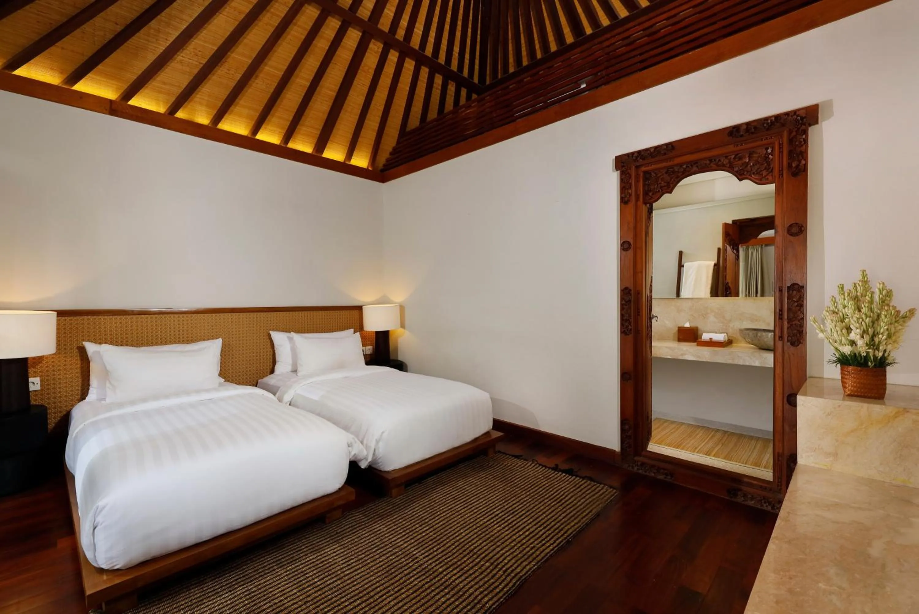 Bed in Villa Nelayan by Nakula