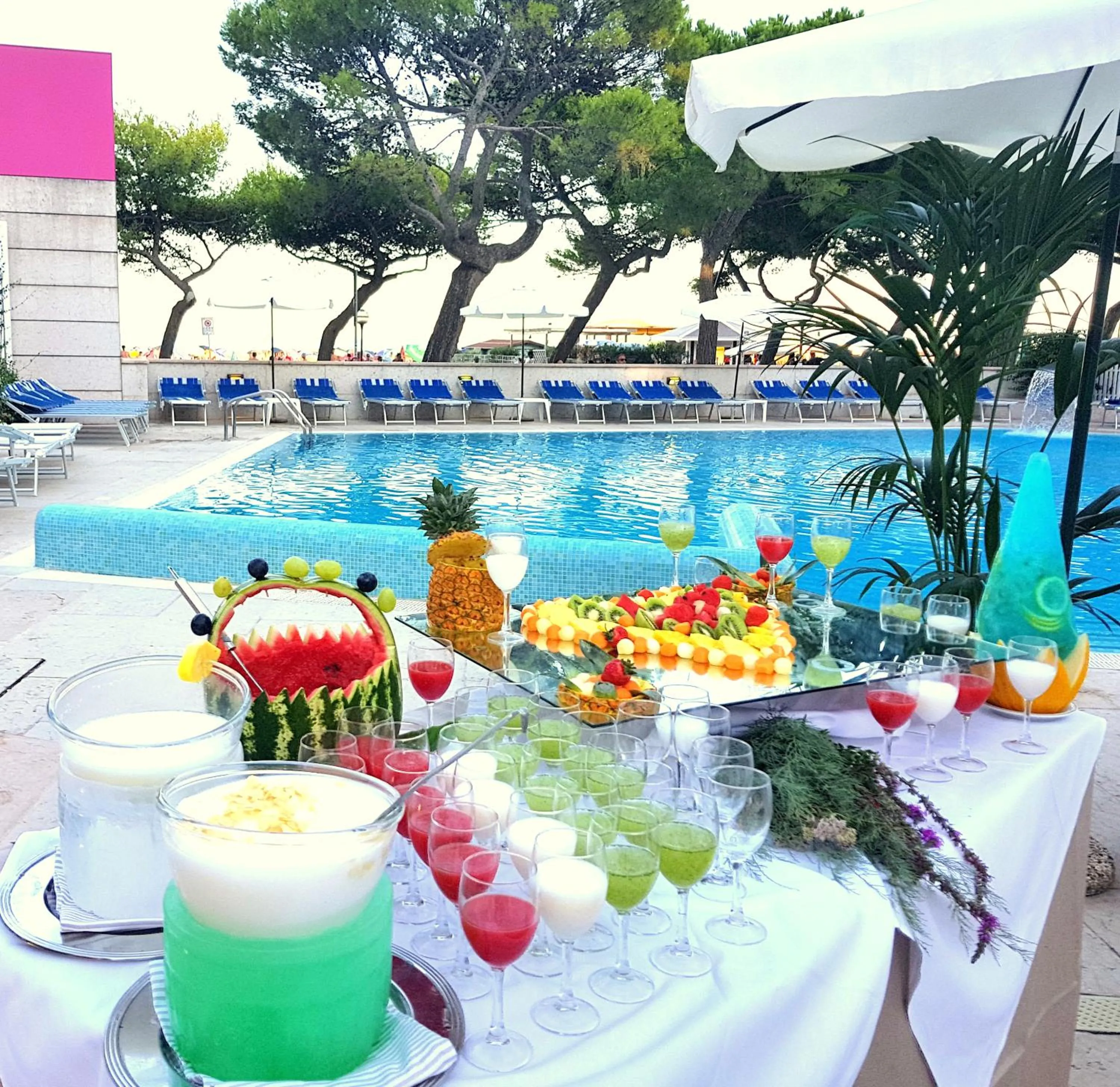 Food and drinks in Hotel Bristol