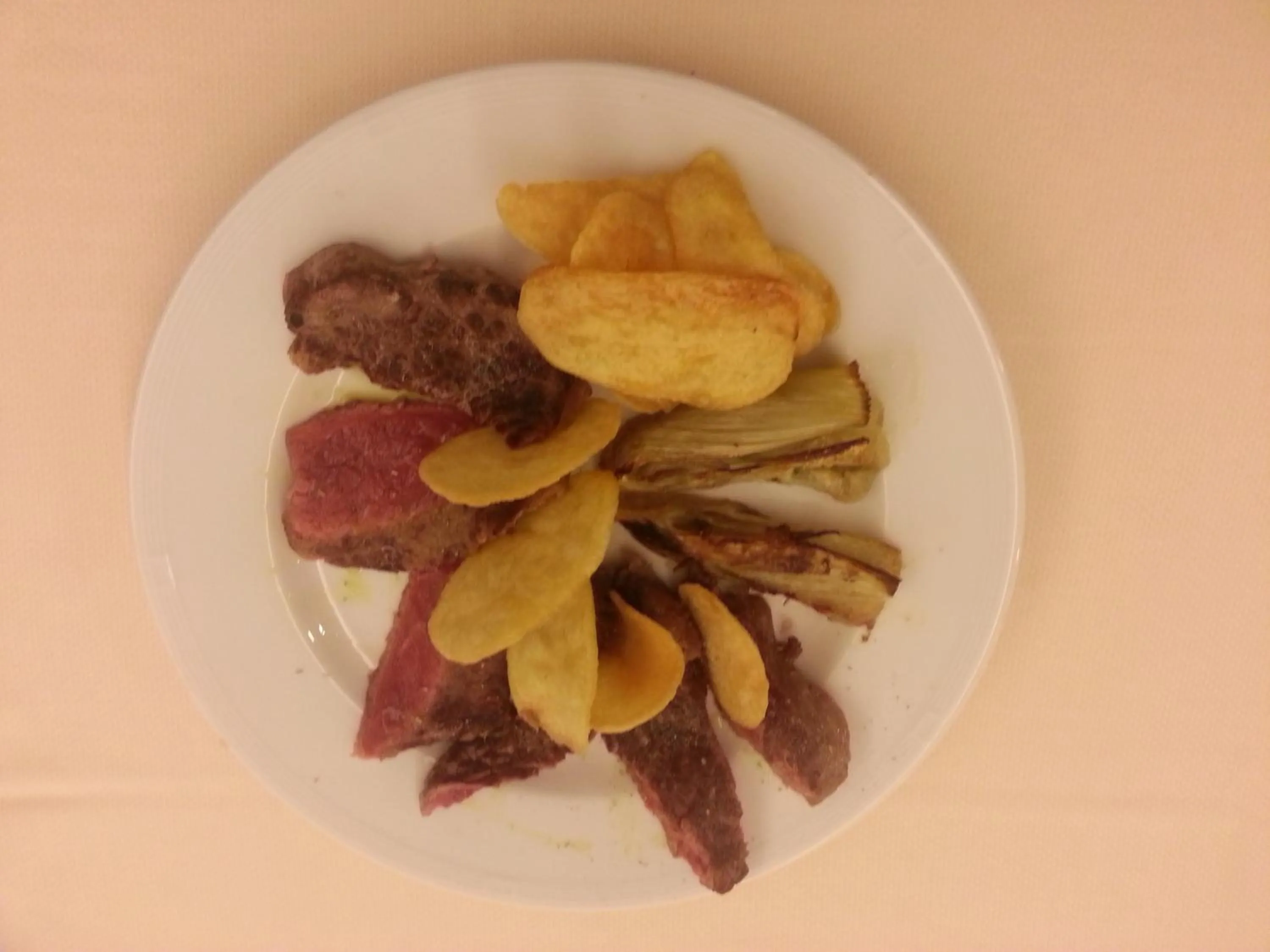 Food close-up in Hotel Bristol