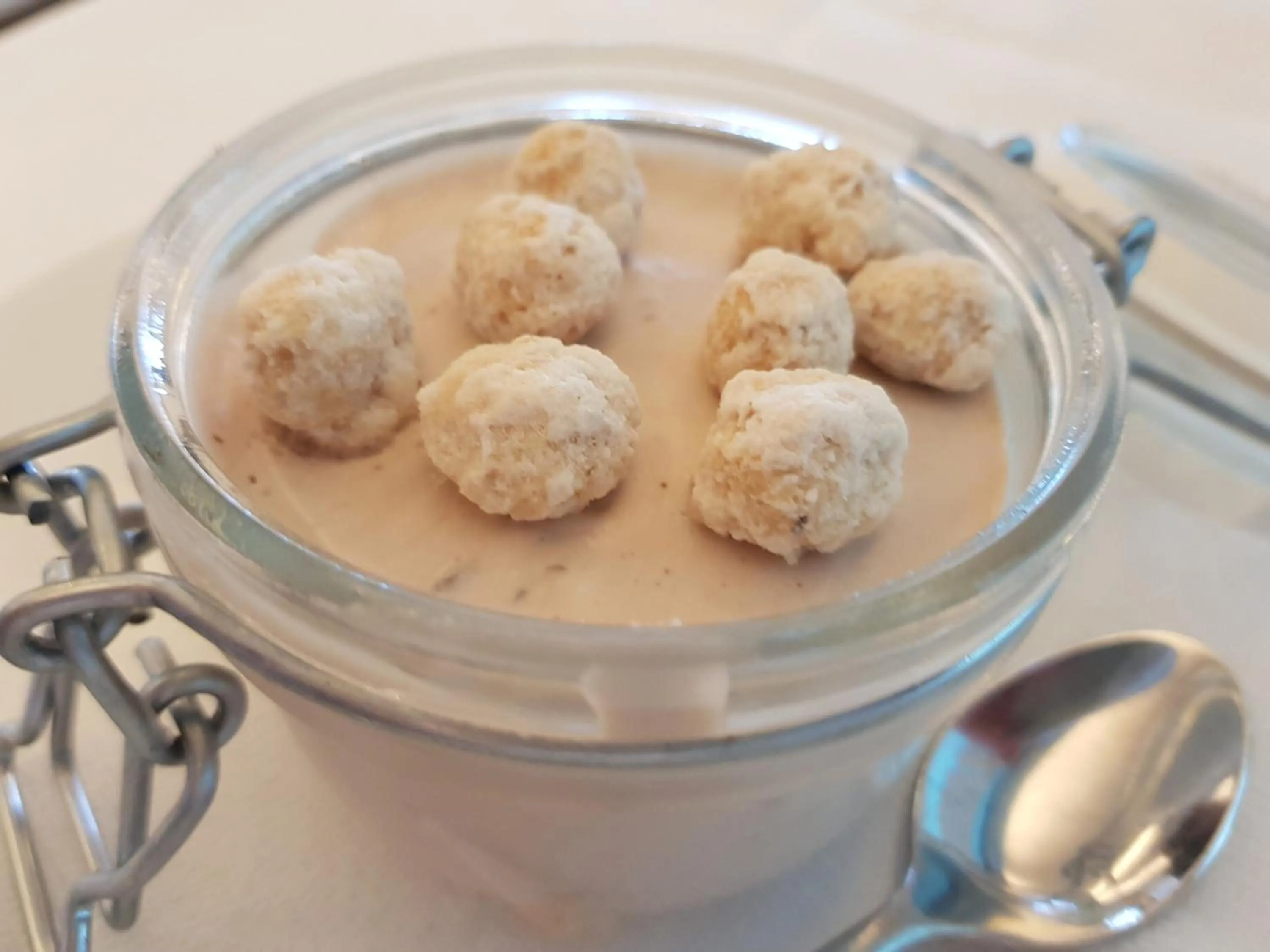 Food close-up in Hotel Bristol