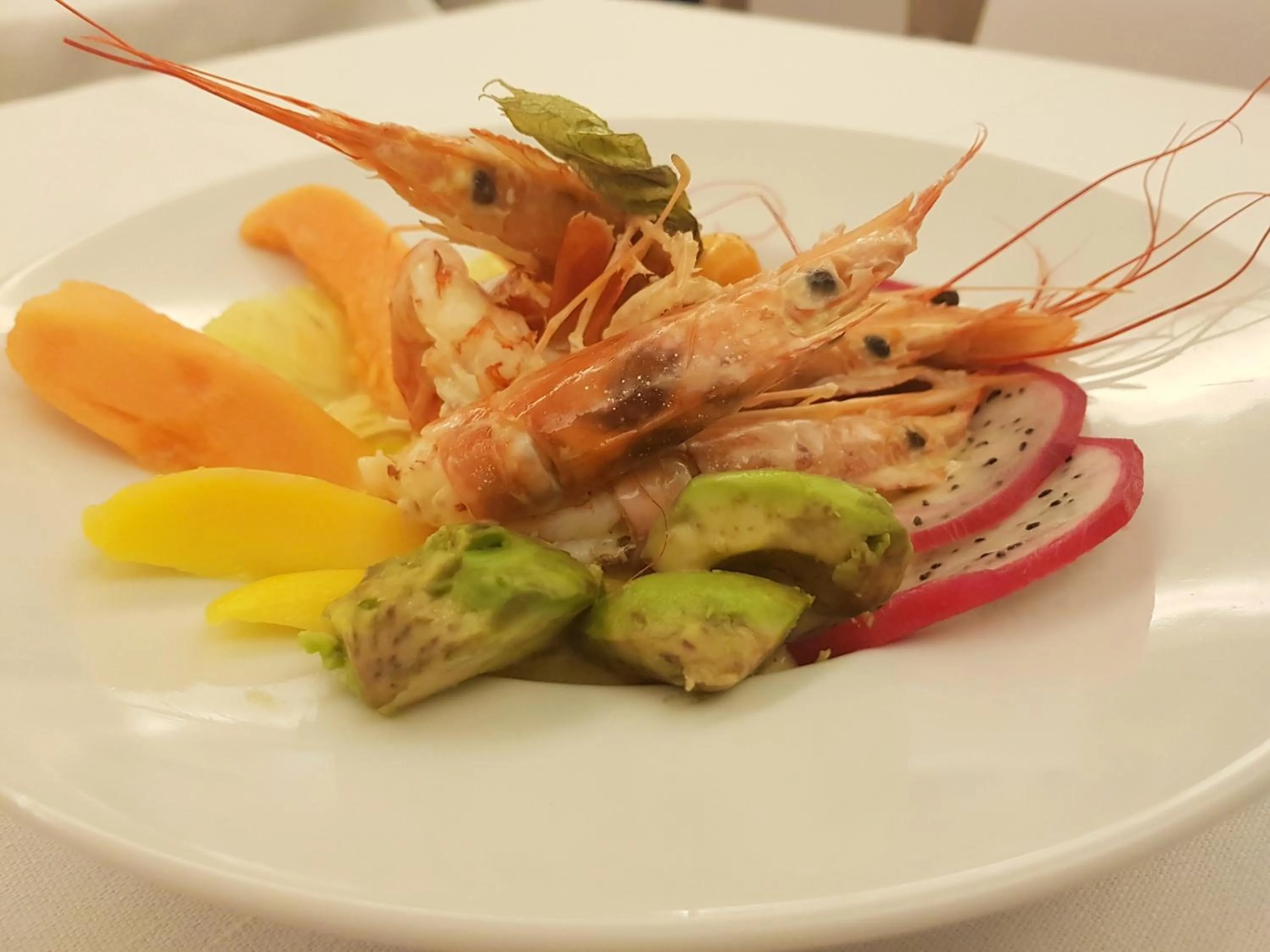 Food close-up in Hotel Bristol