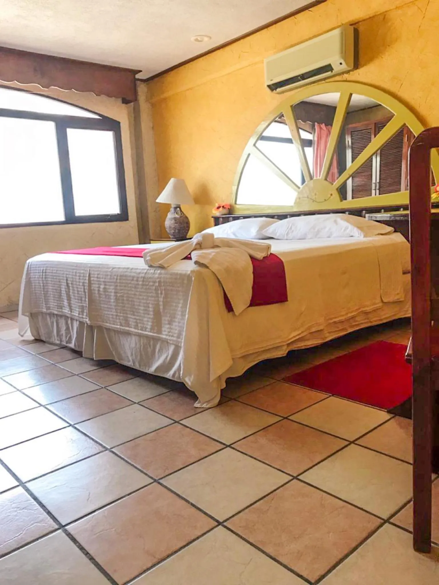 Bed in Hotel Esmeralda