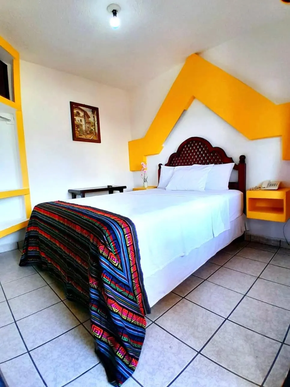 Bed in Hotel Esmeralda