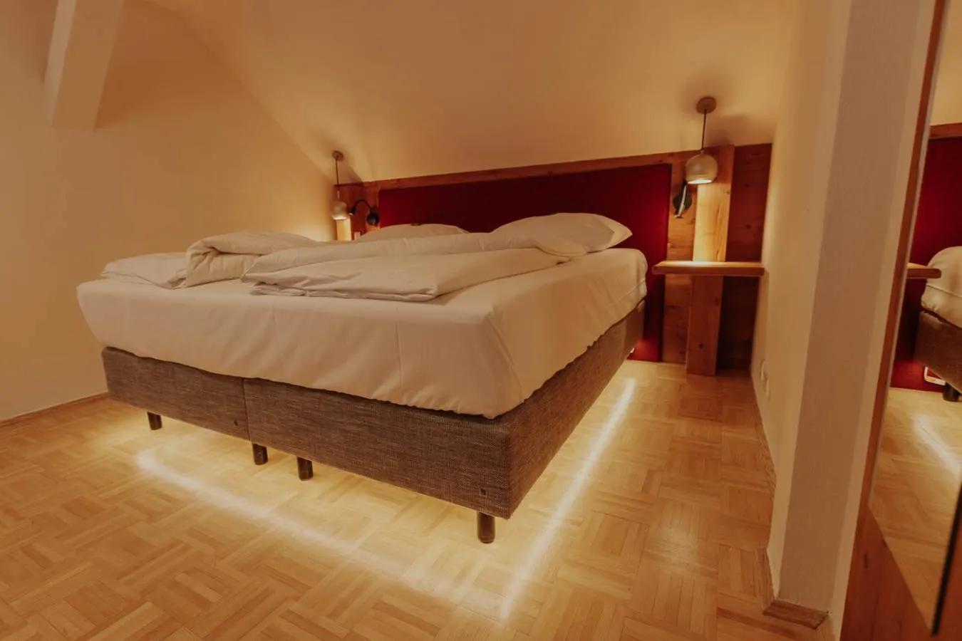 Bed in Hotel Gasthaus zur Sonne