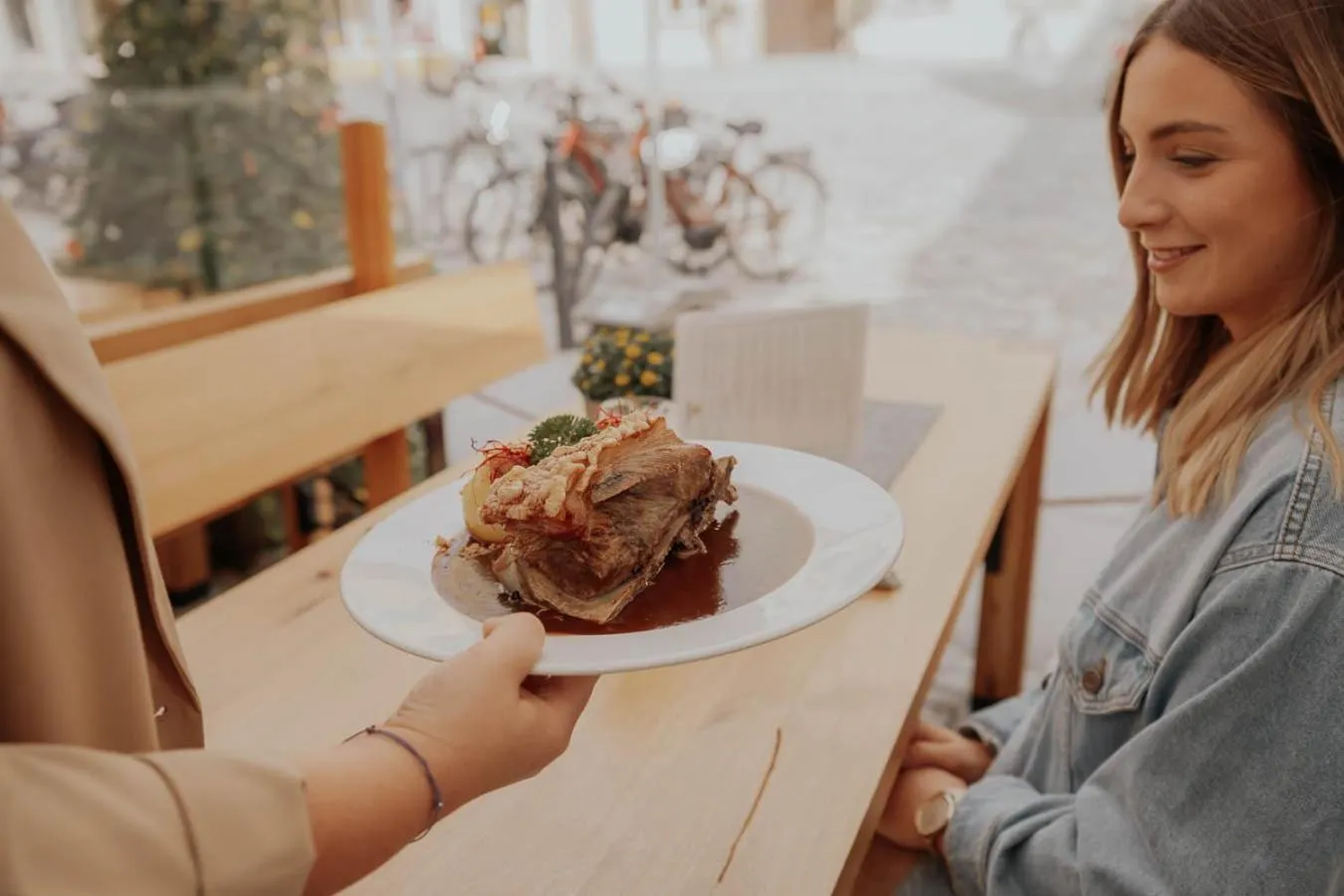 Food and drinks in Hotel Gasthaus zur Sonne