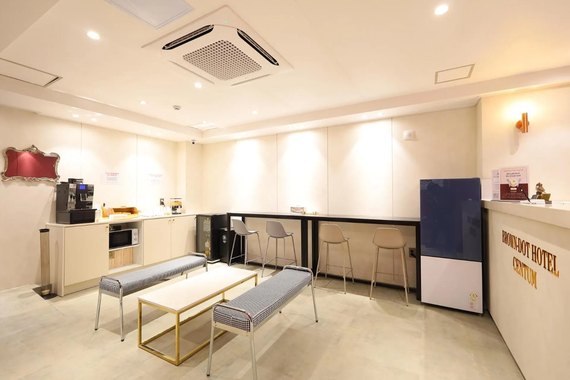 Lobby or reception in 브라운도트호텔 센텀시티 벡스코점