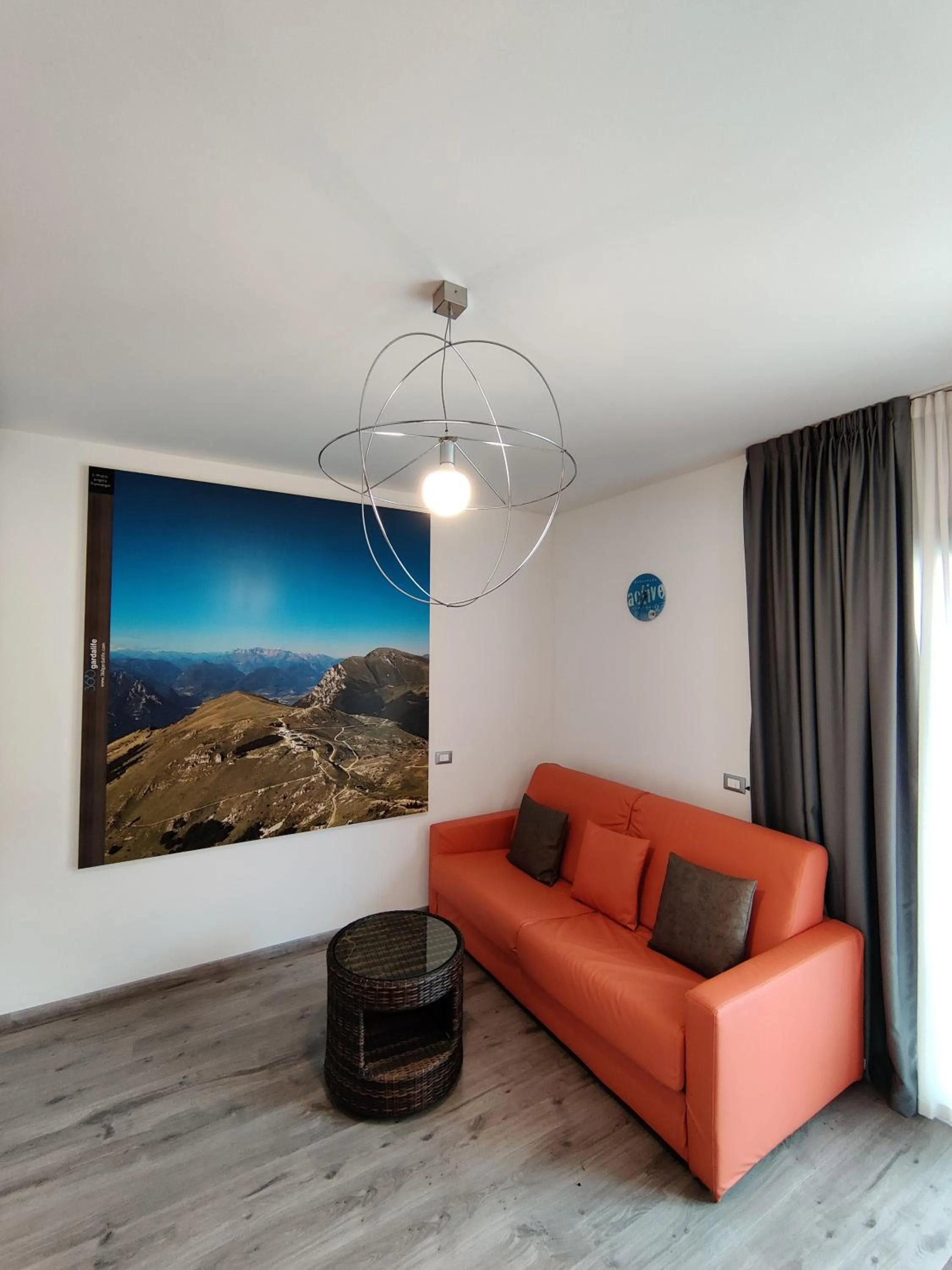 Seating area in Gardesana Active Apartments