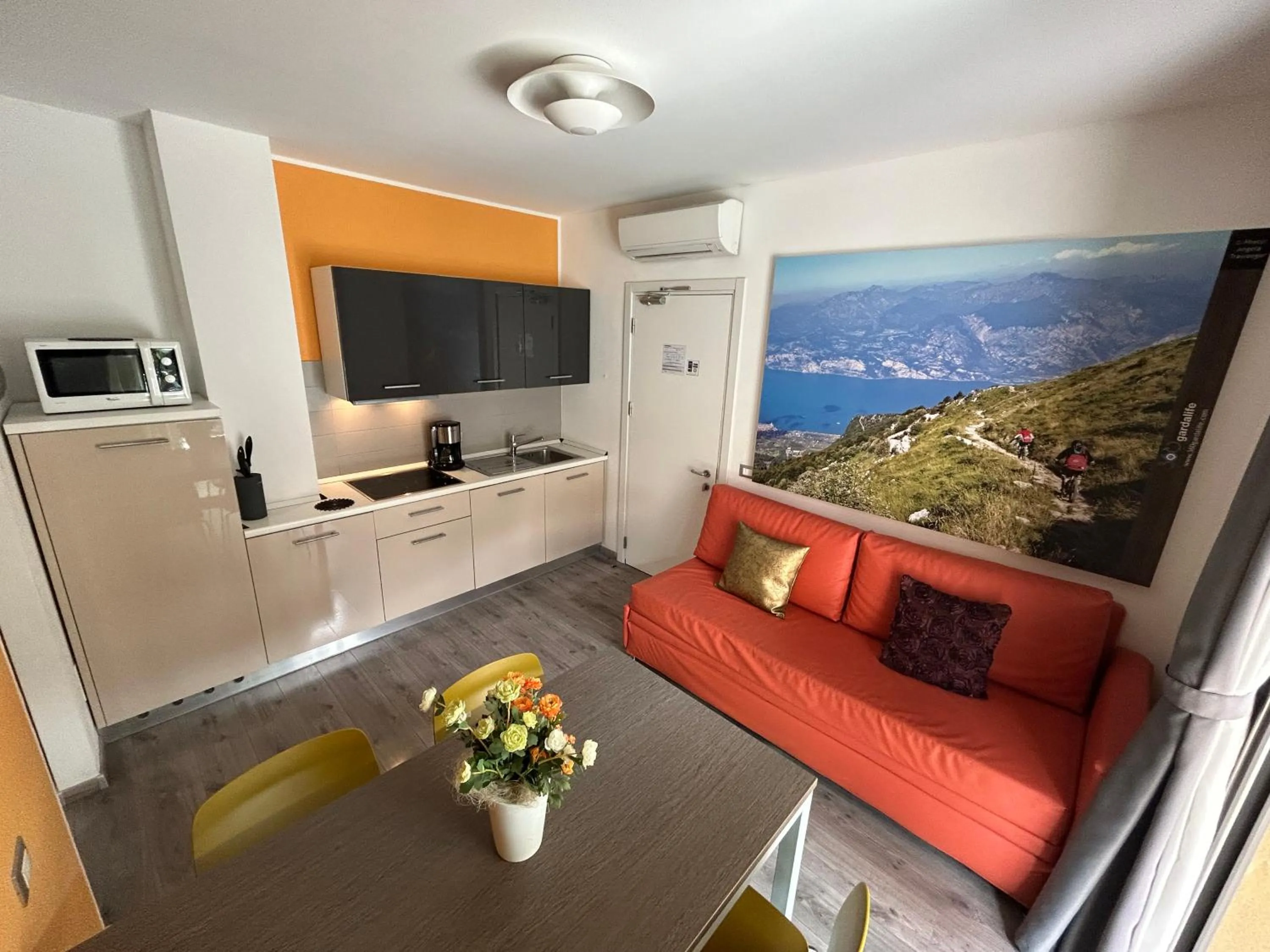 Living room in Gardesana Active Apartments