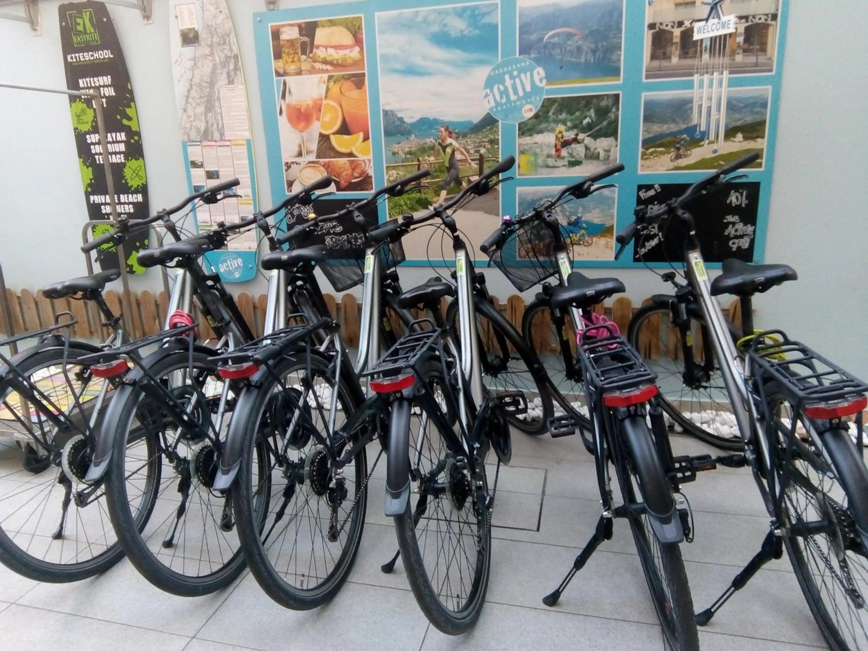 Cycling in Gardesana Active Apartments