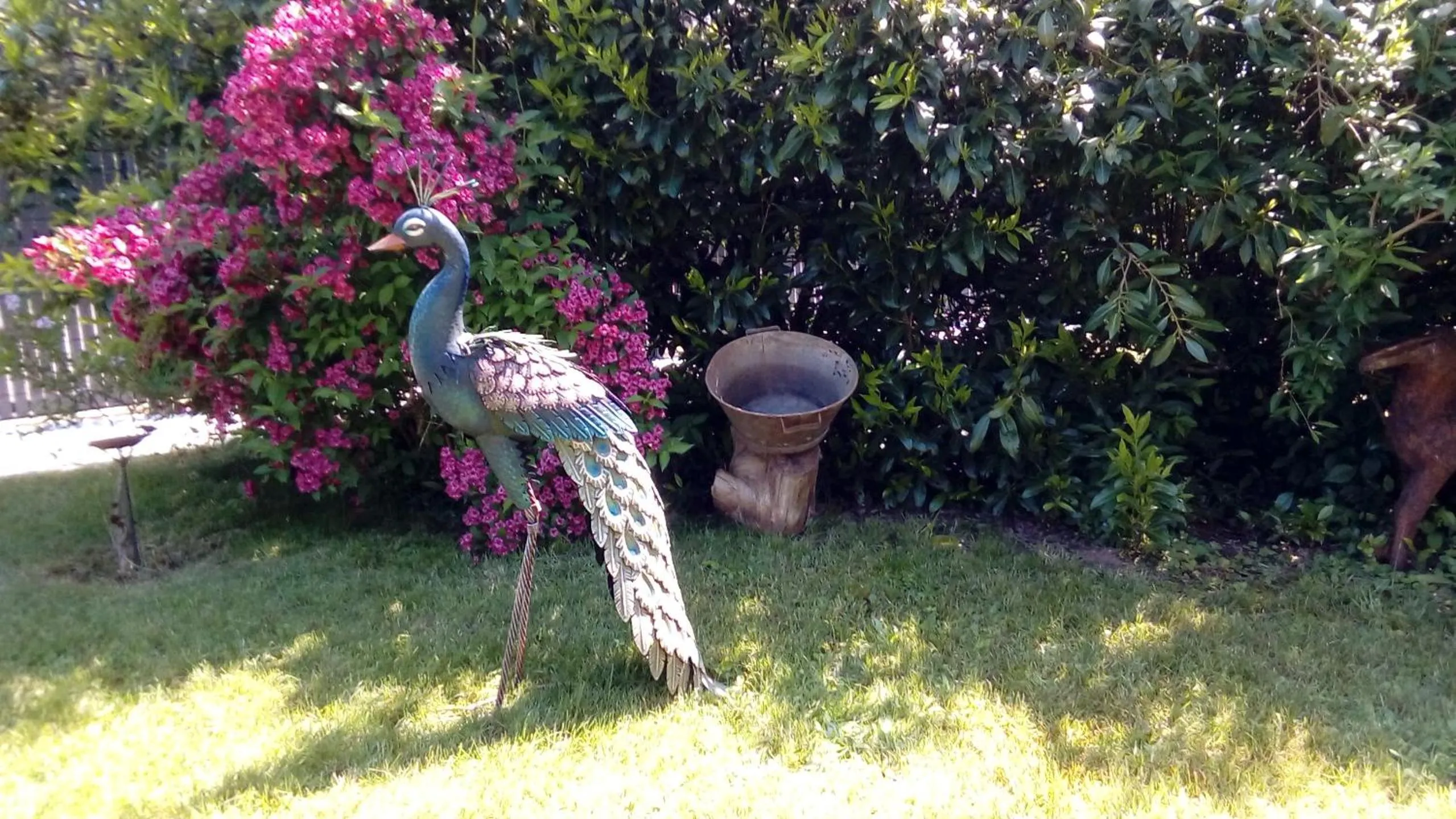 Garden view in Le Clos Pré
