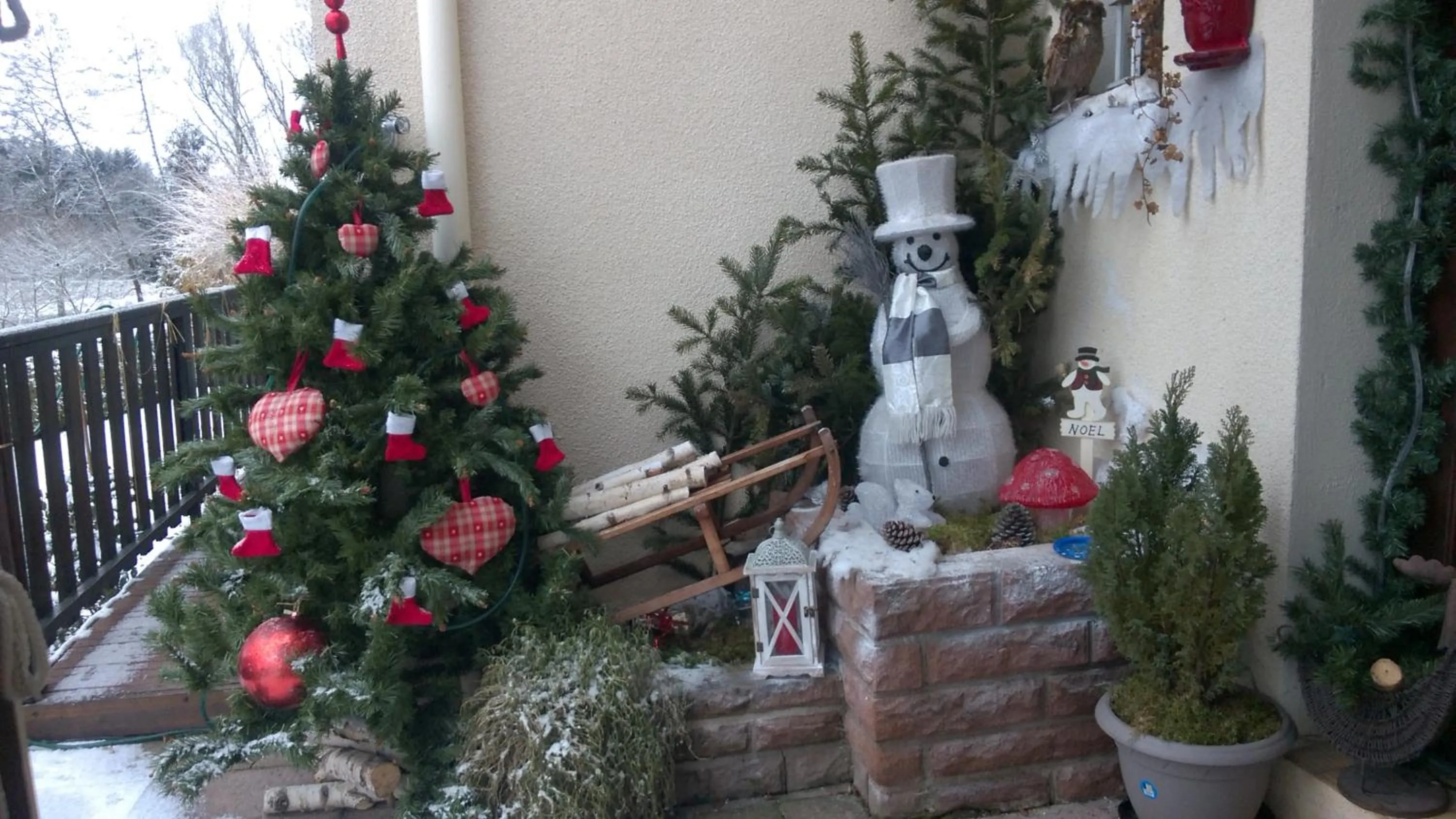 Winter in Le Clos Pré