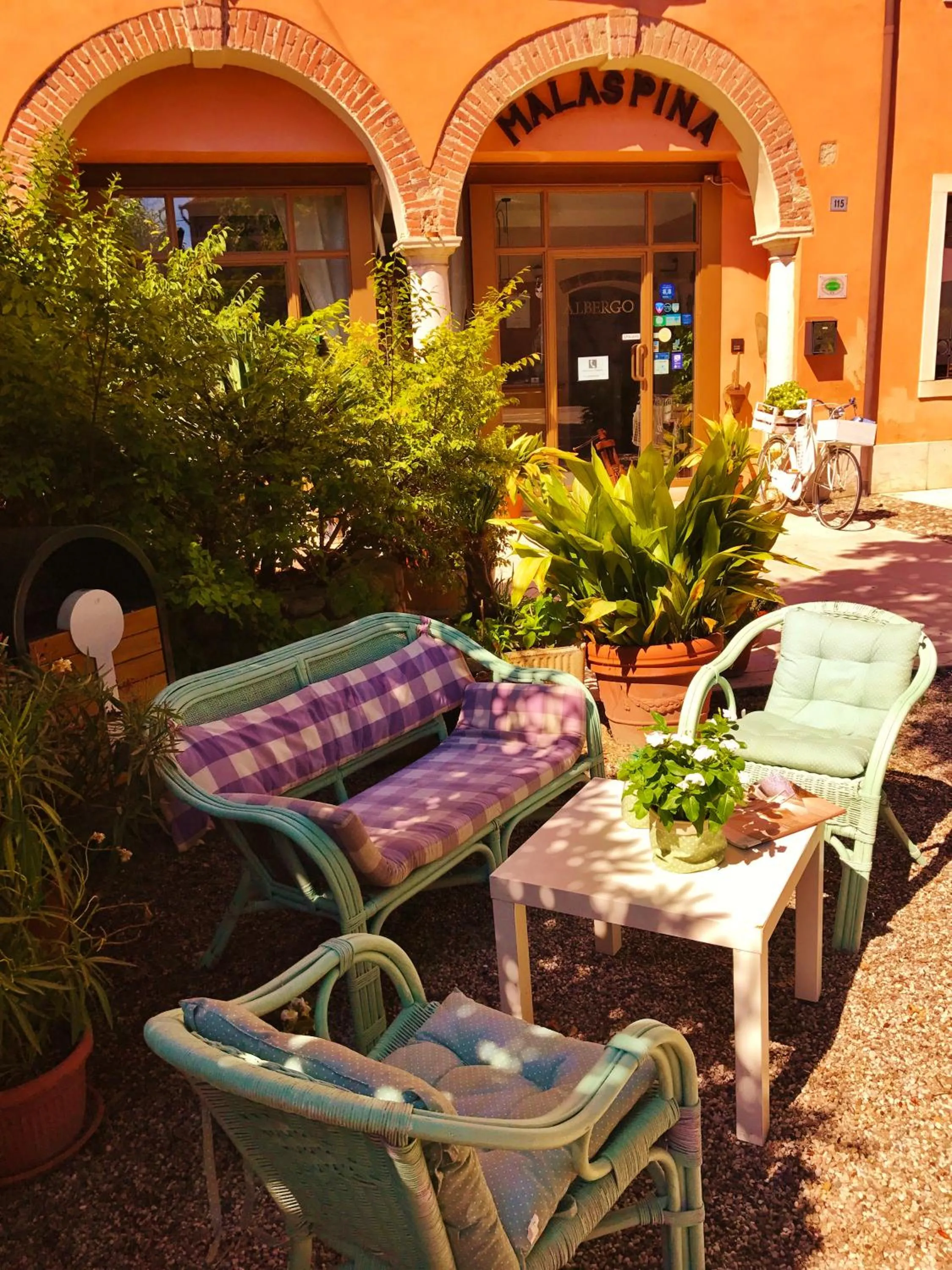Garden in Boutique Hotel Corte Malaspina