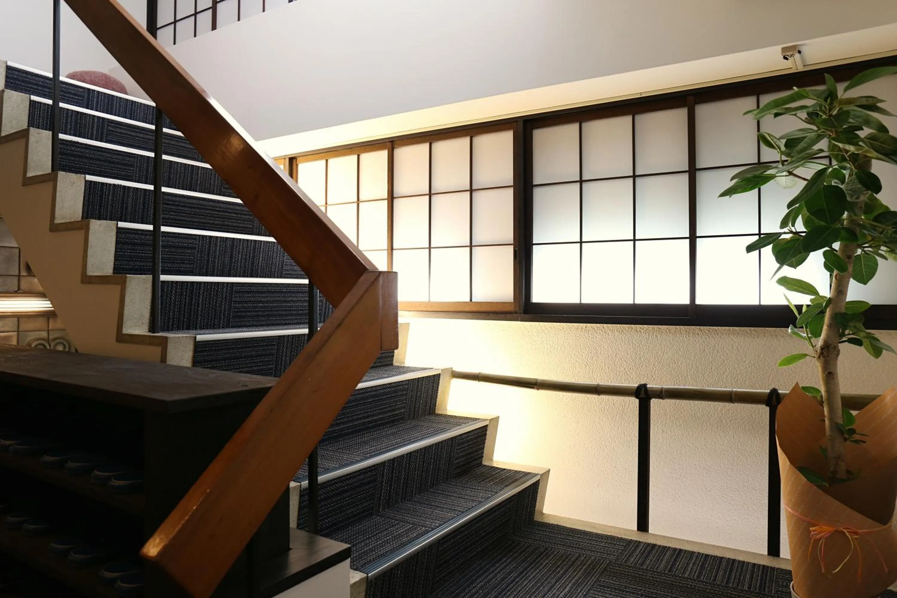 Lobby or reception in Setouchi Mangetsuso