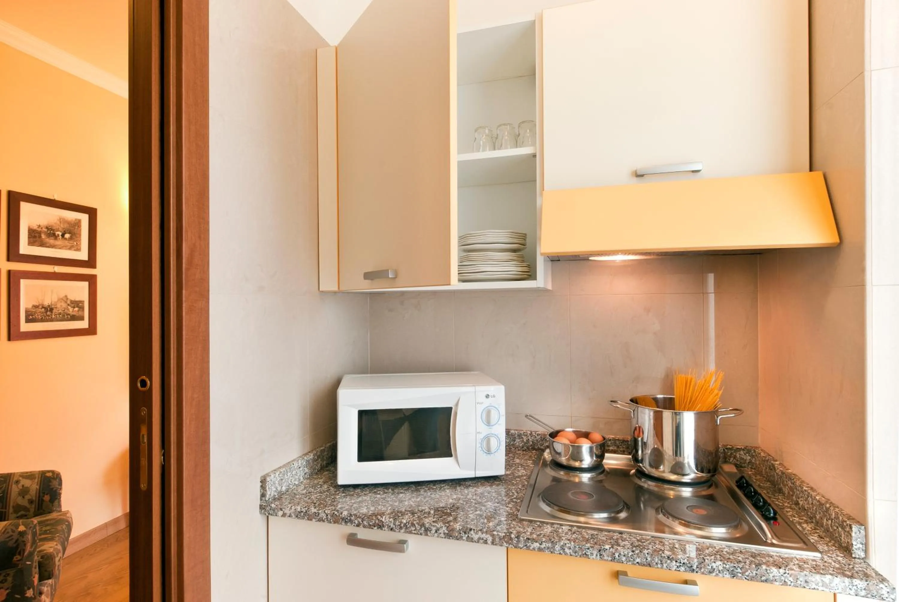 Kitchen or kitchenette in Residence Carl&Do