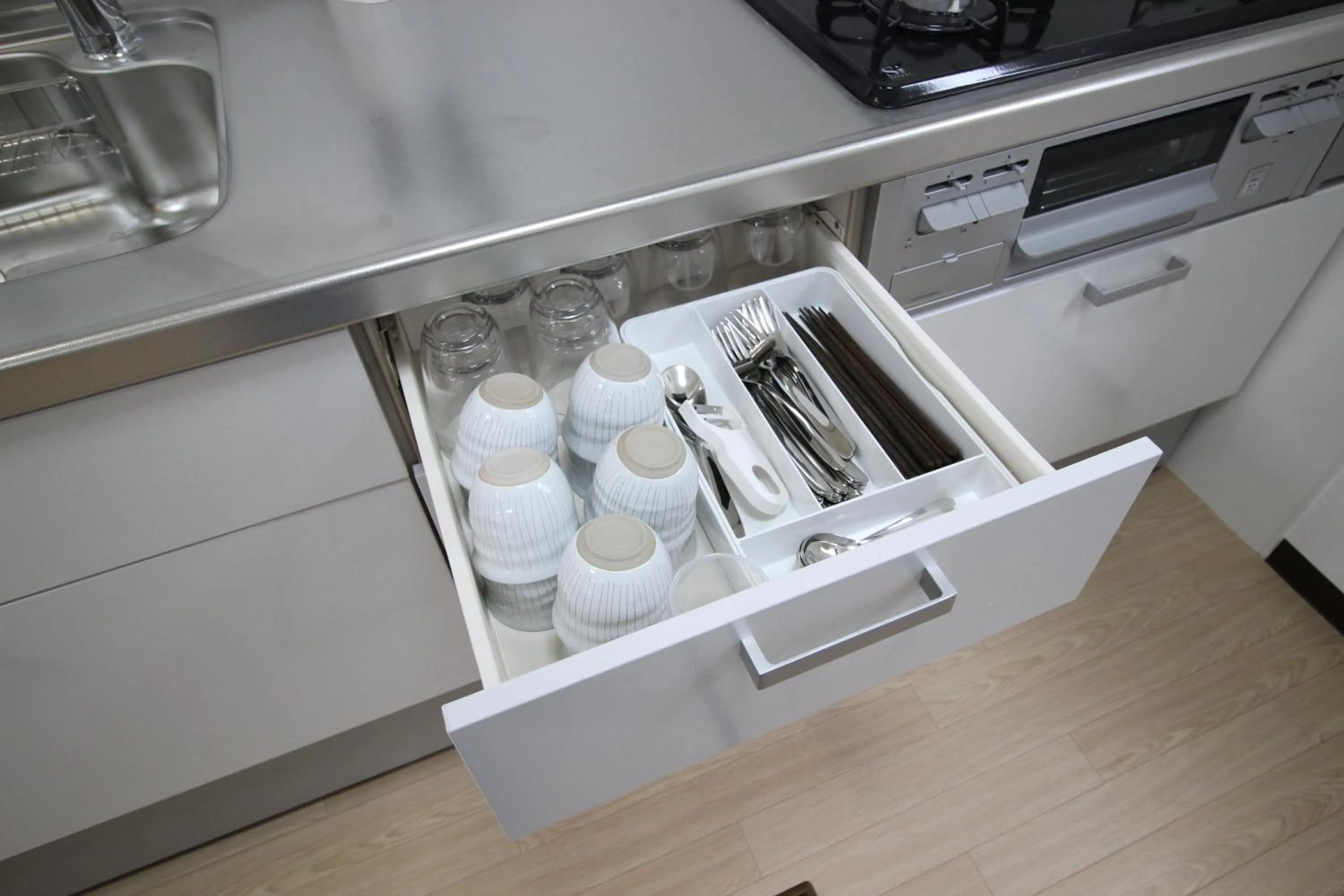 Kitchen or kitchenette in Akizero Onnason