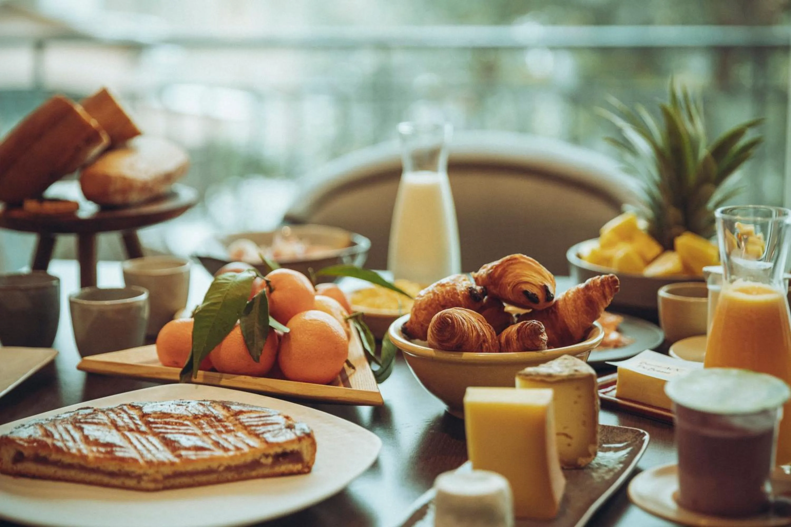 Breakfast in Auberge de Clochemerle - Spa & Restaurant gastronomique étoilé