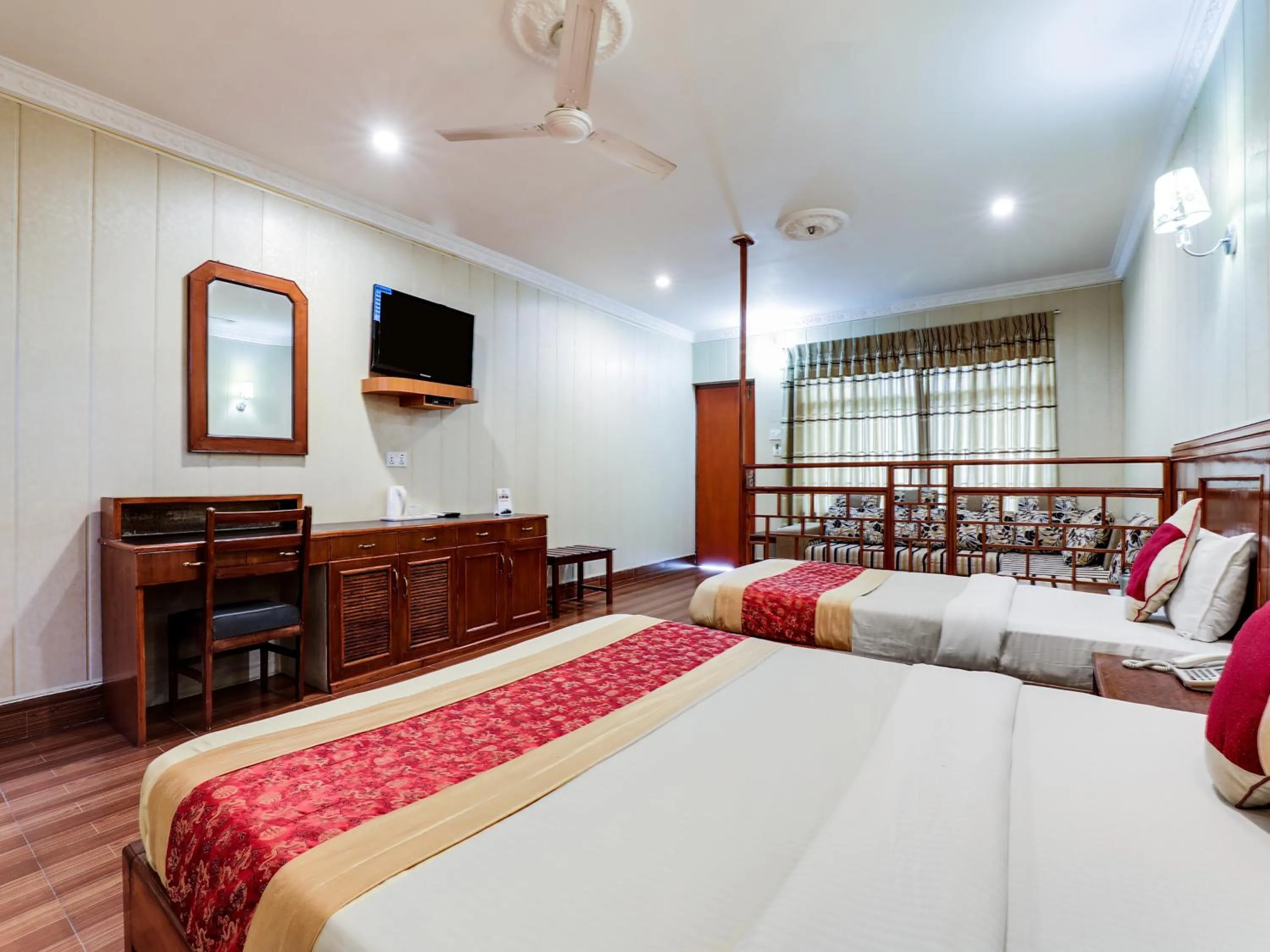 Bedroom, Bed in Hotel Wildlife Camp