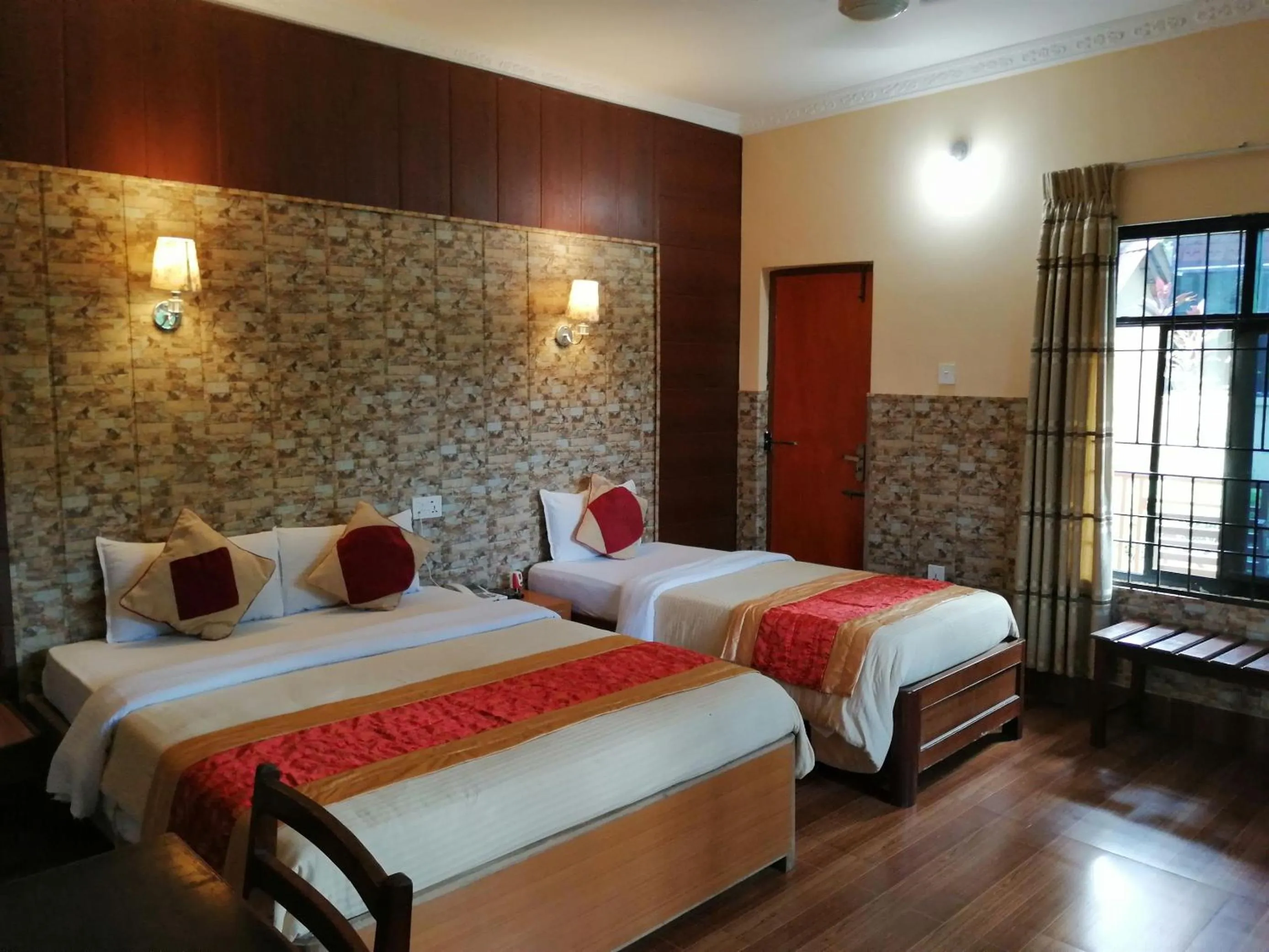 Bed in Hotel Wildlife Camp