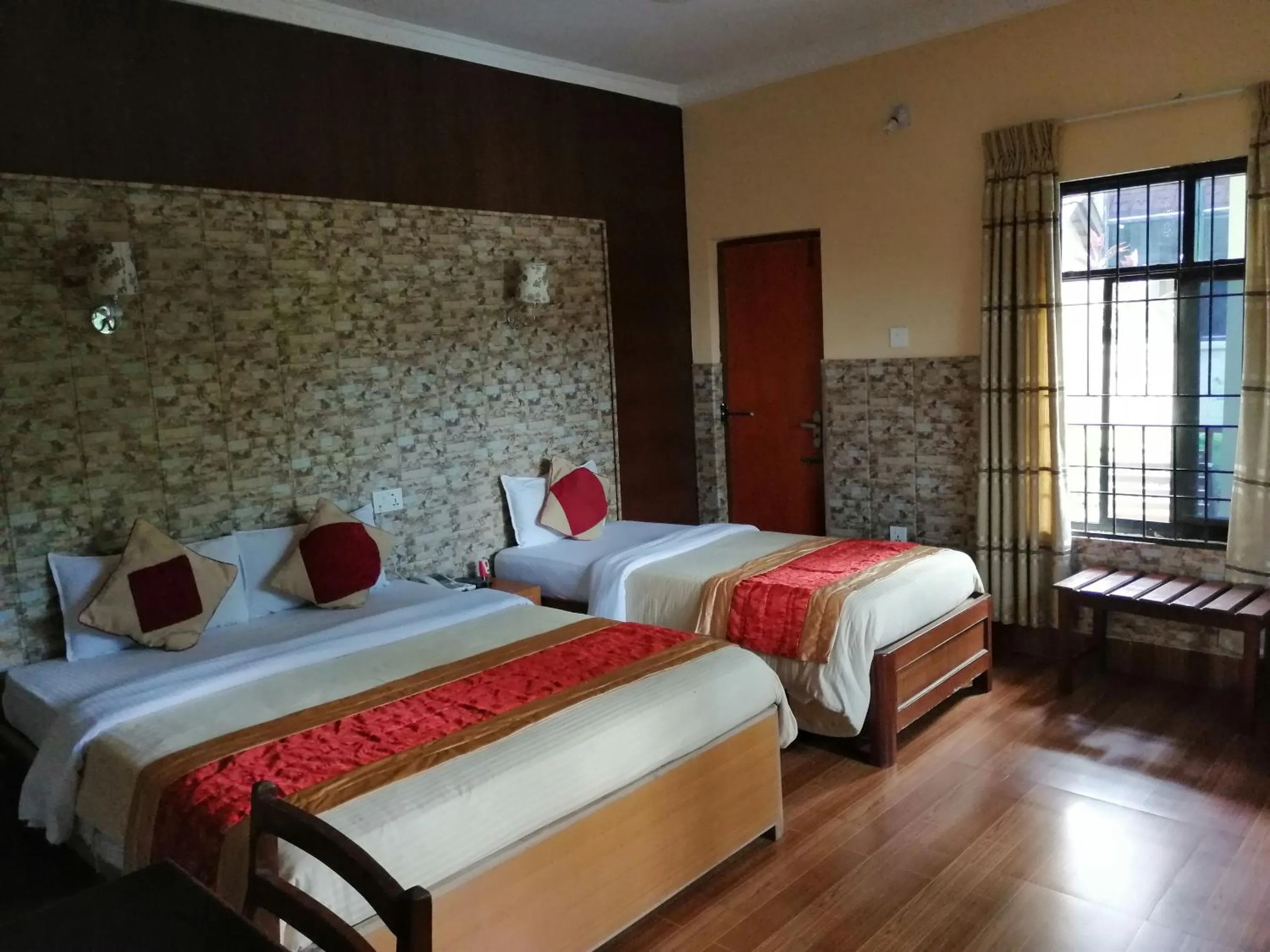 Bed in Hotel Wildlife Camp