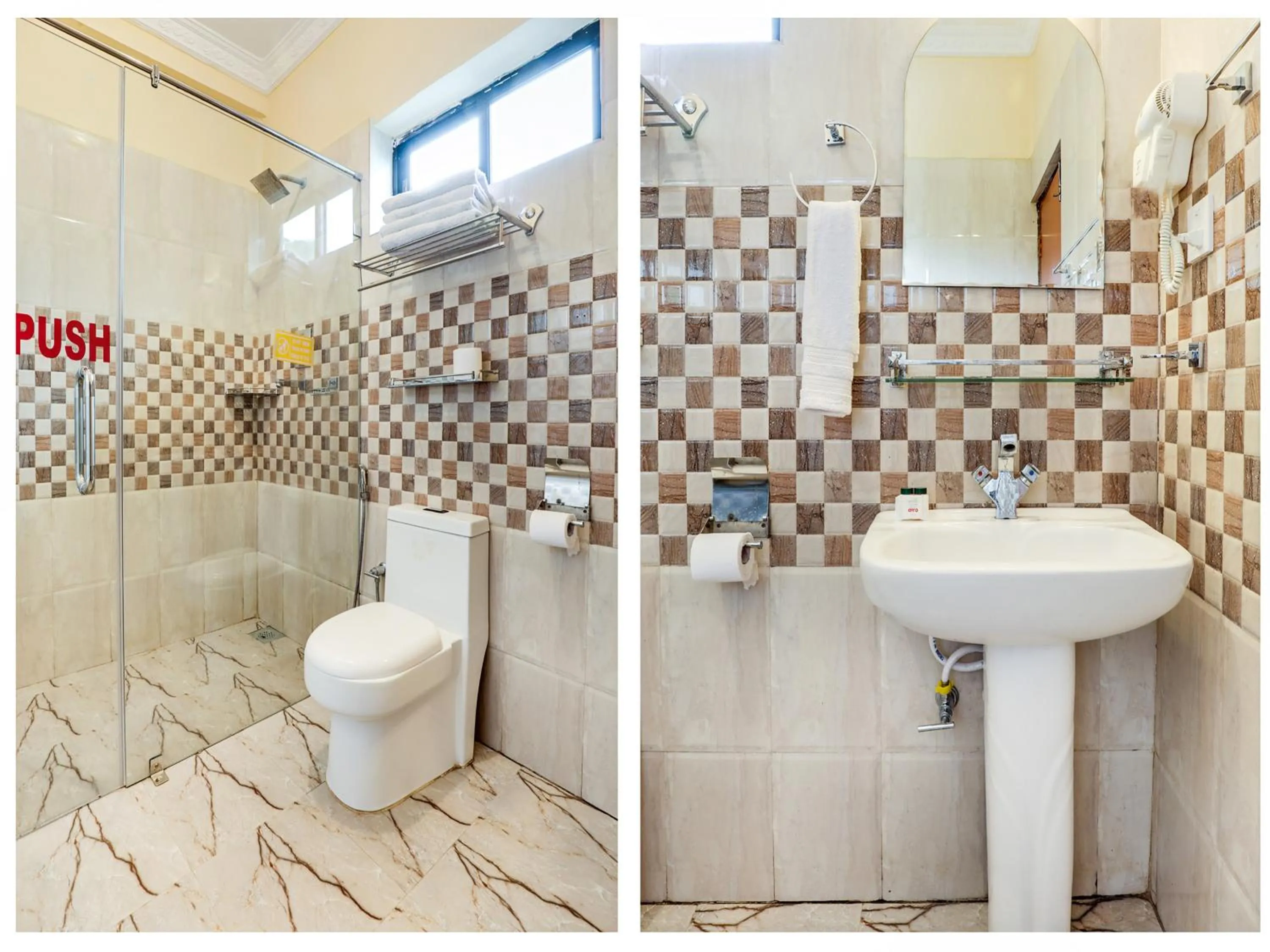 Bathroom in Hotel Wildlife Camp