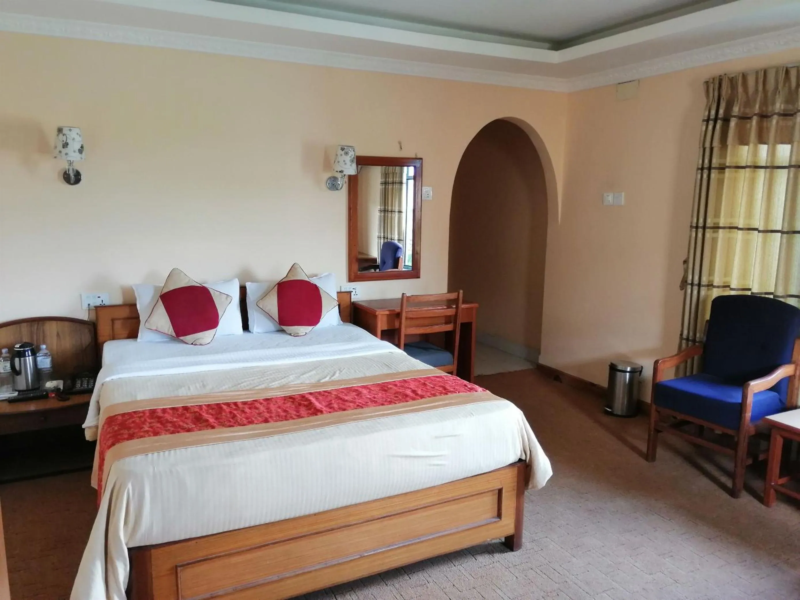 Bed in Hotel Wildlife Camp