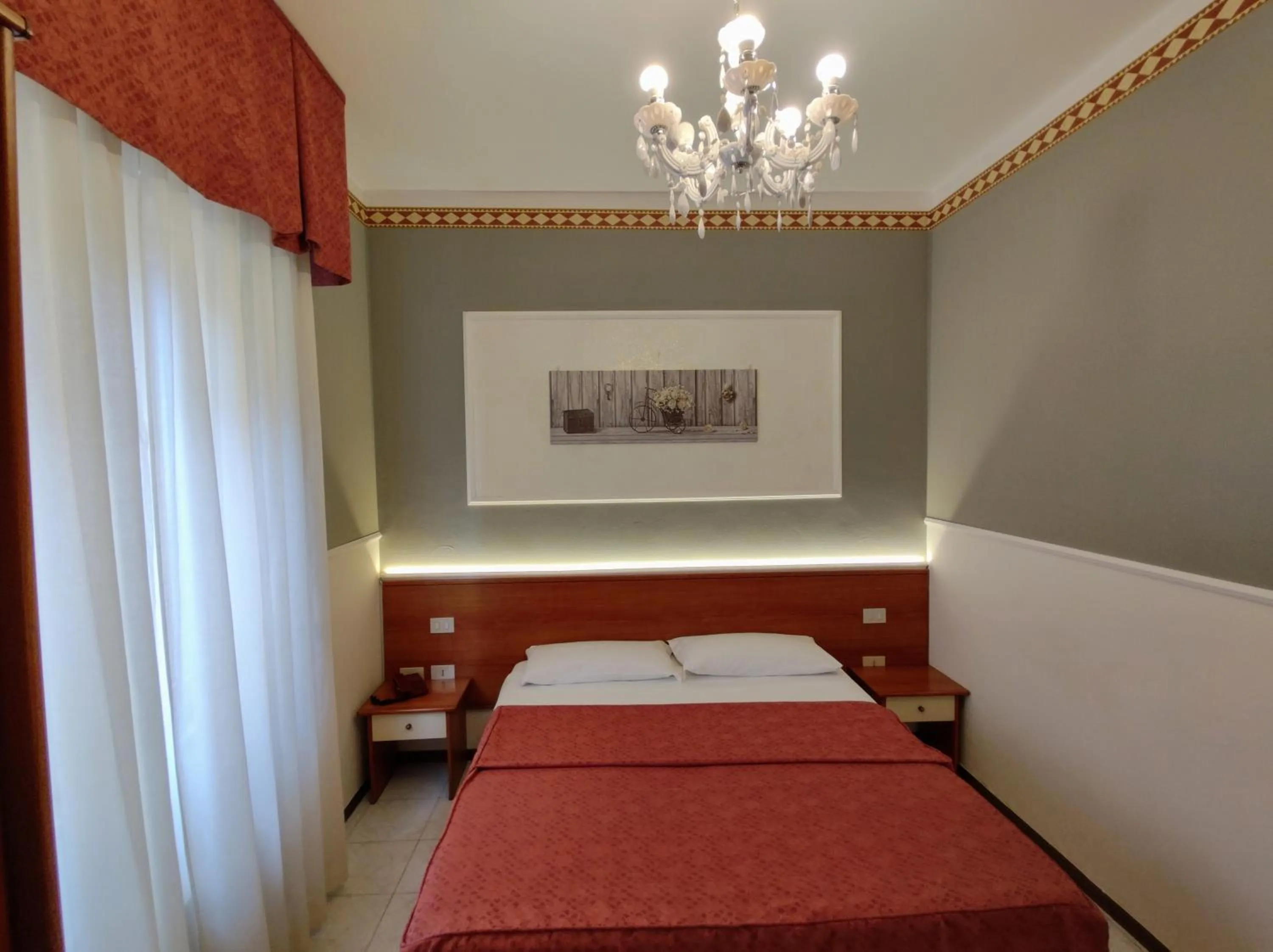 Bed in Hotel Minerva