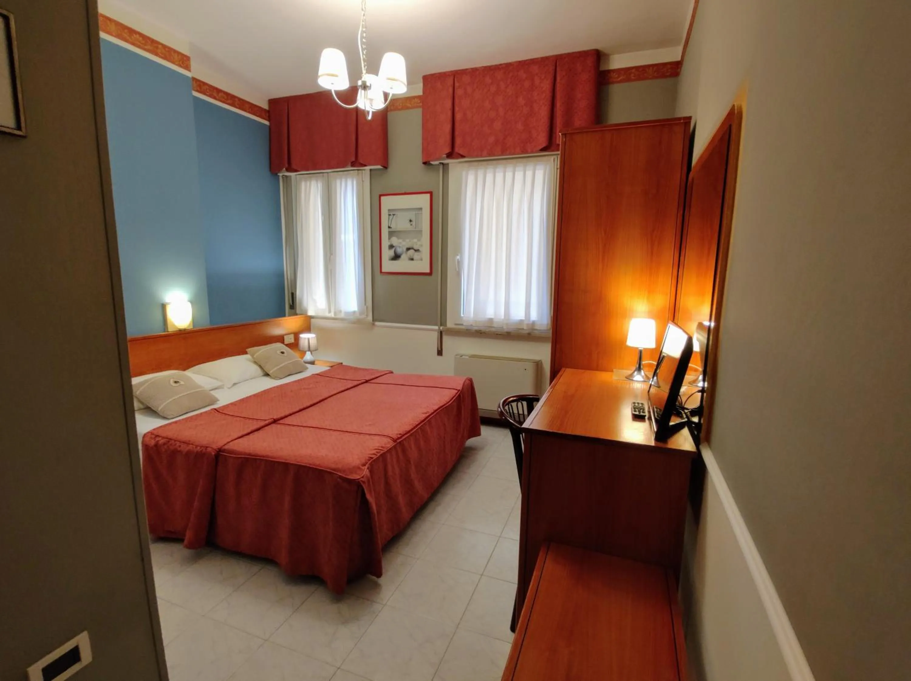 Bed in Hotel Minerva