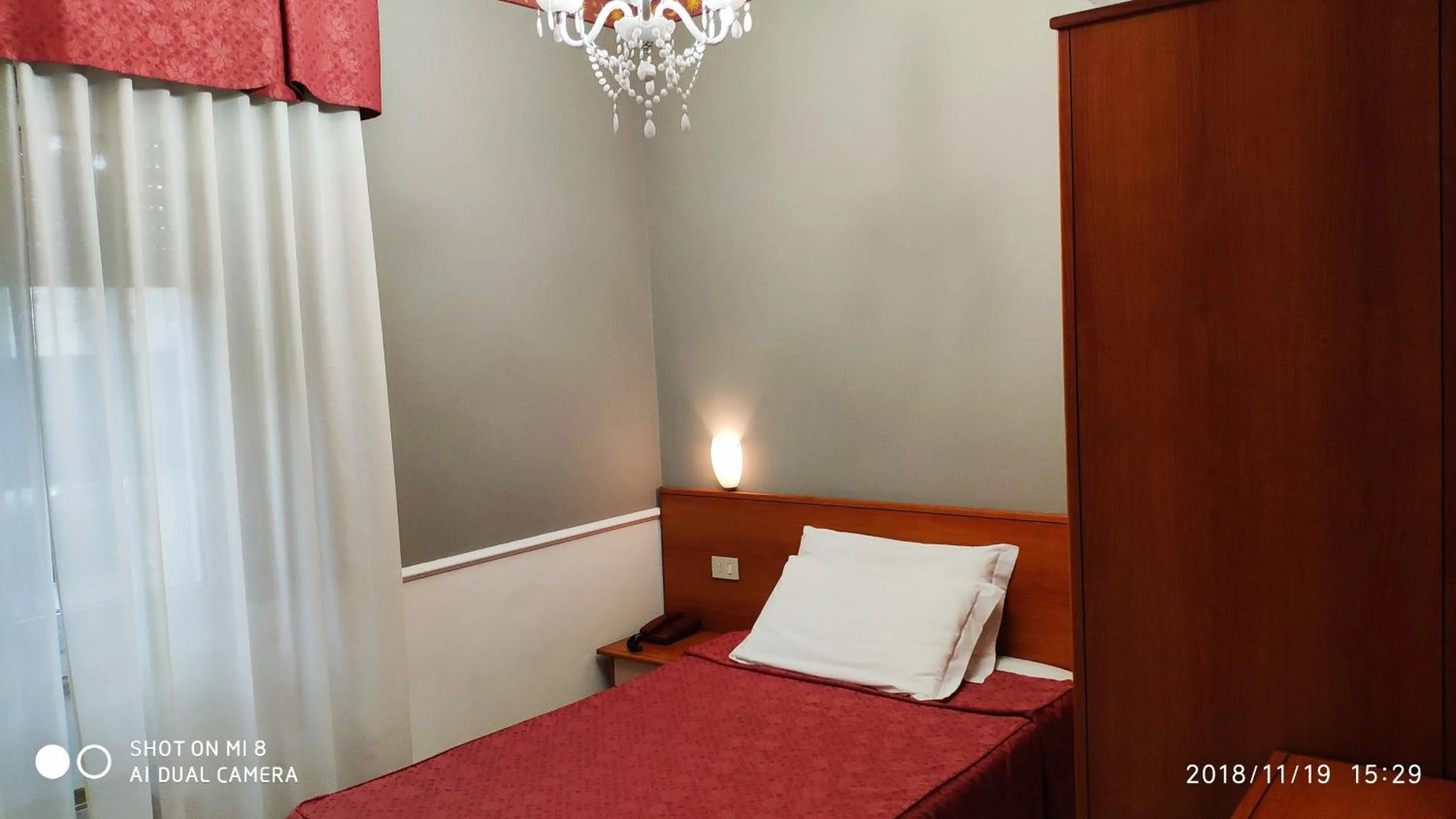 Bed in Hotel Minerva