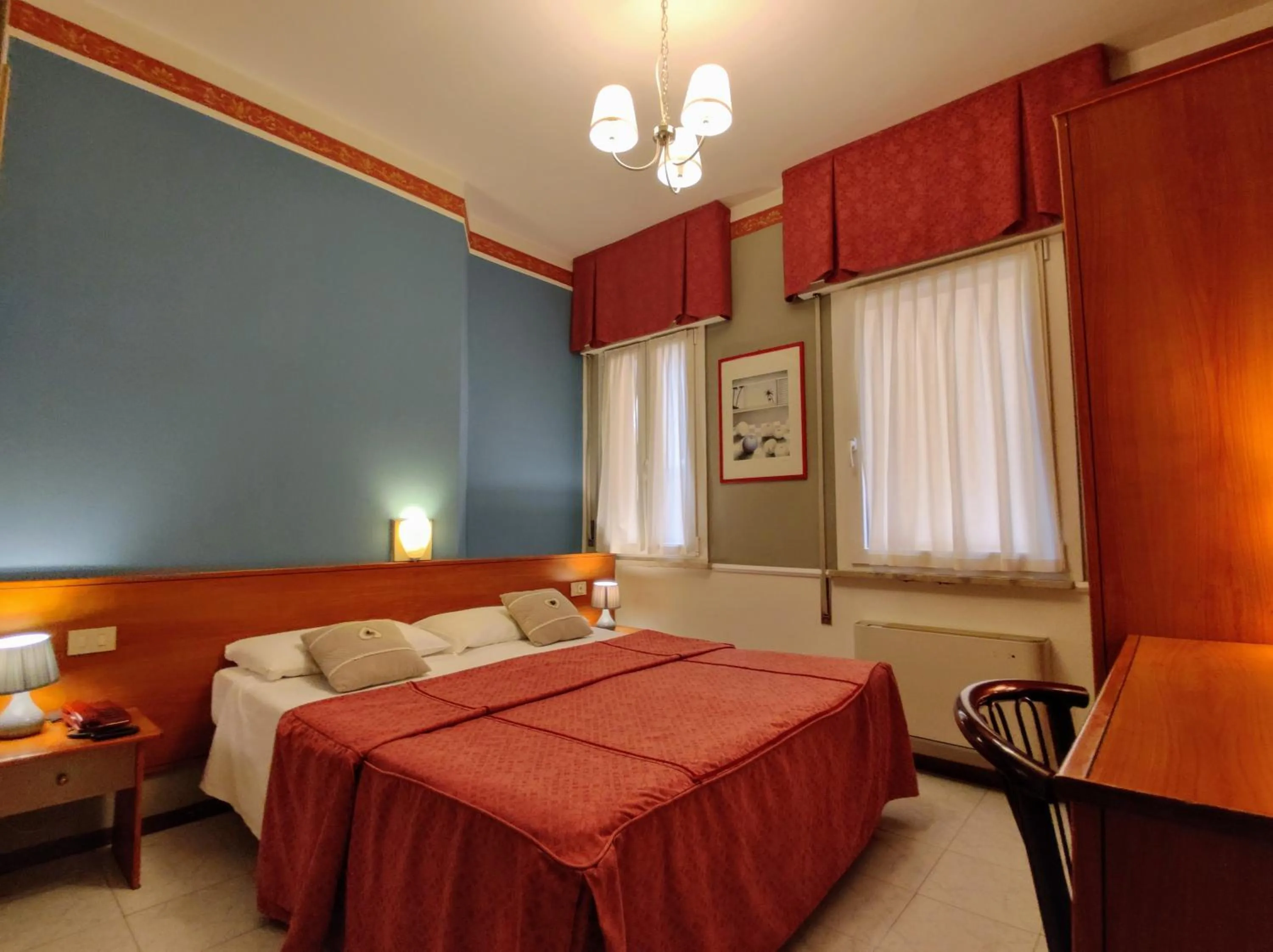 Bed in Hotel Minerva