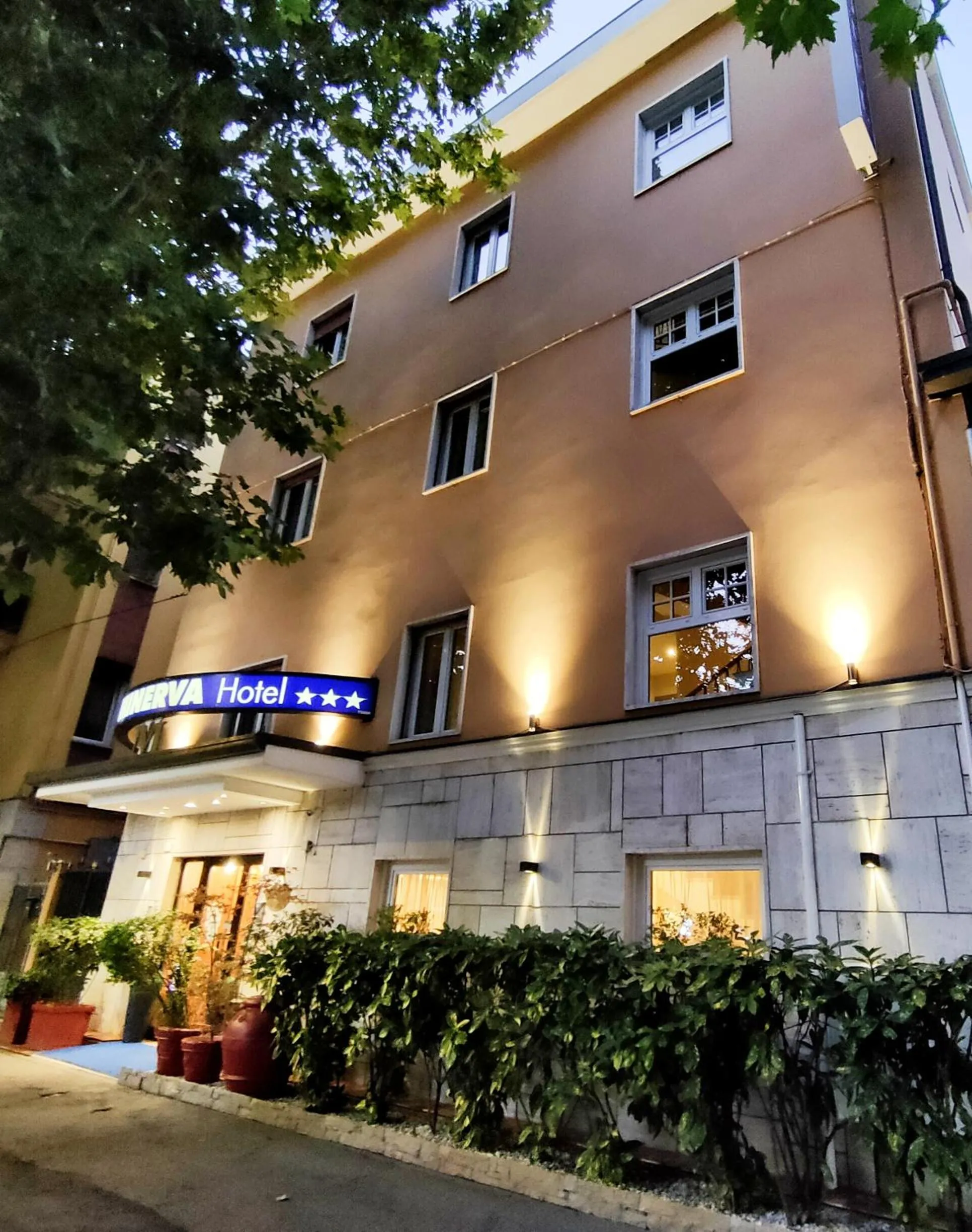 Property building in Hotel Minerva