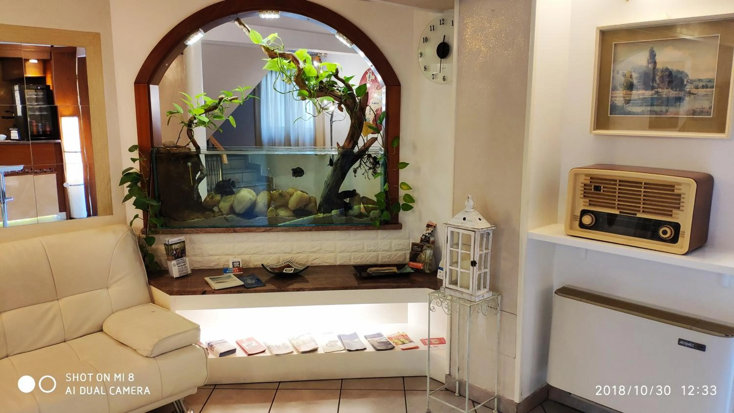 Living room in Hotel Minerva