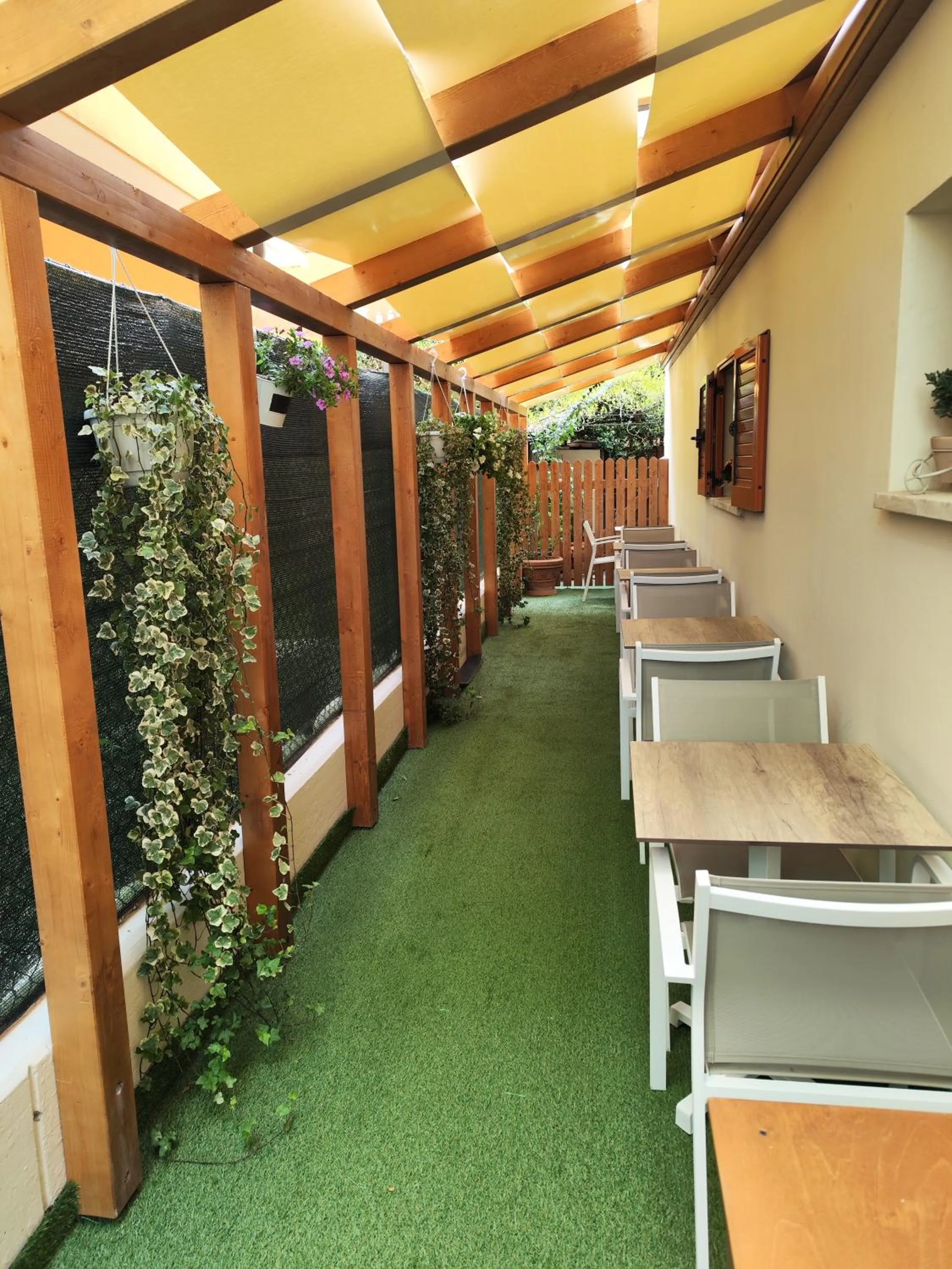 Garden in Hotel Minerva