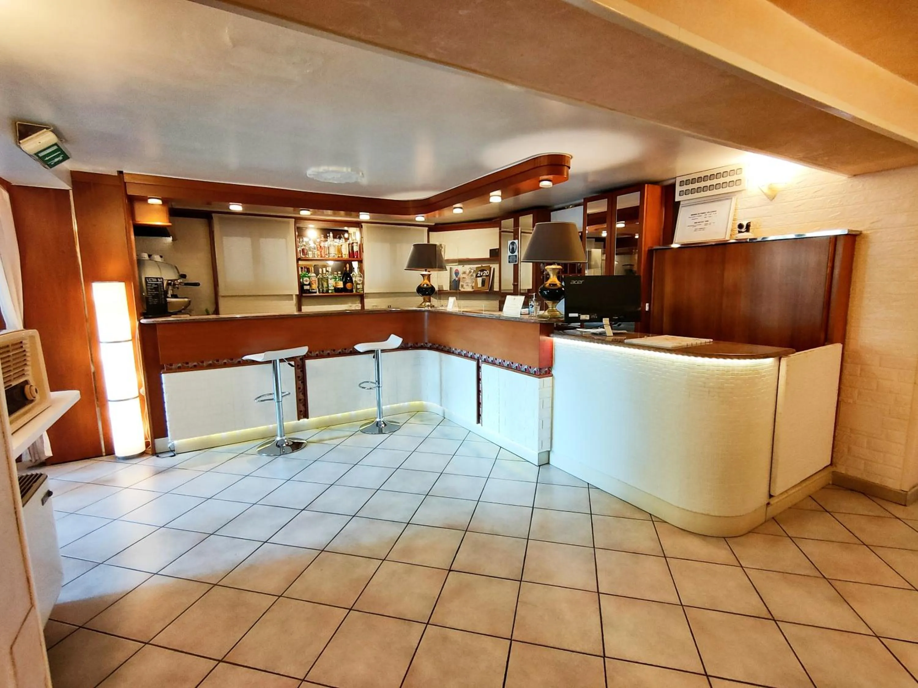 Lobby or reception in Hotel Minerva