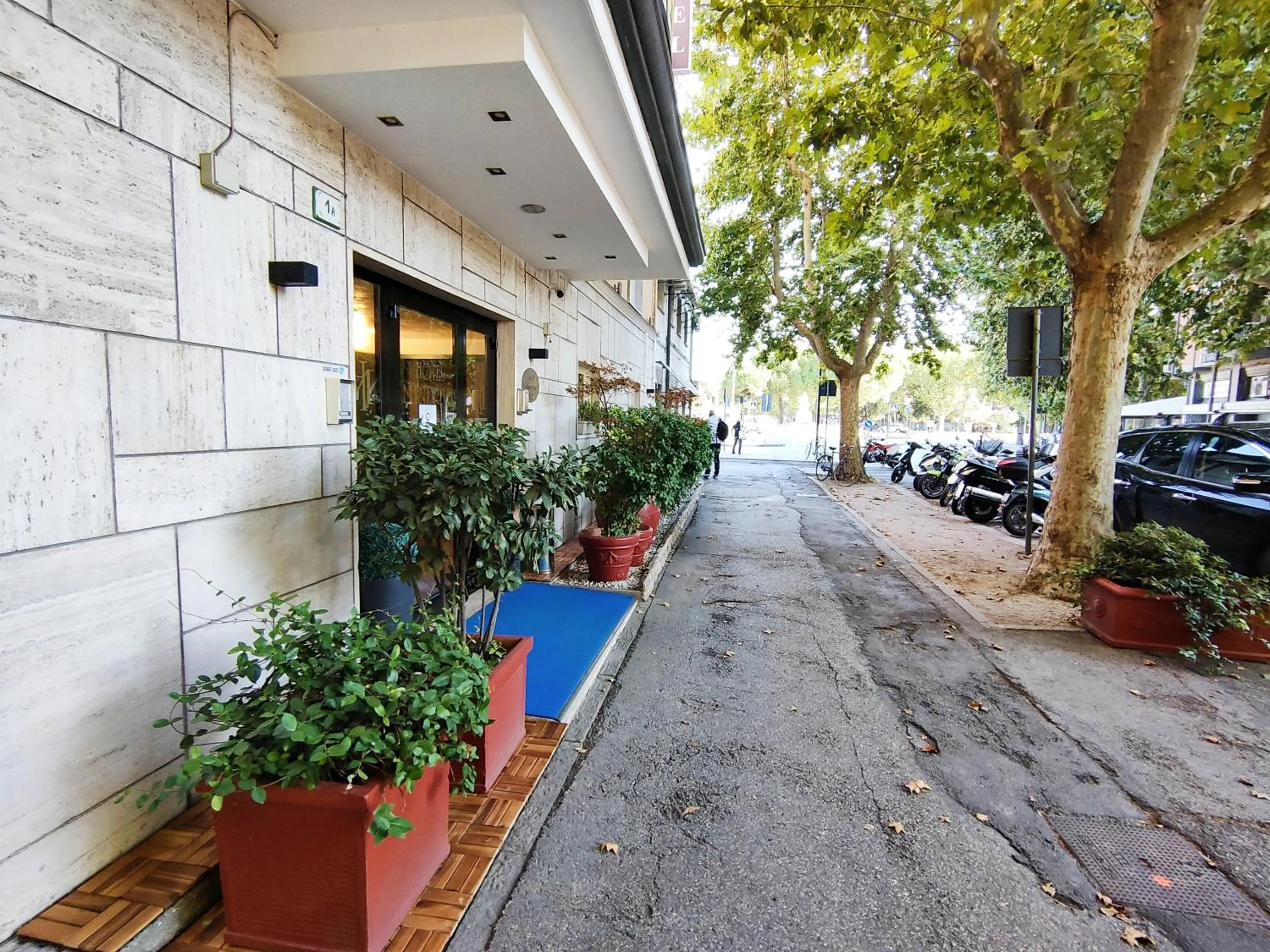 Property building in Hotel Minerva