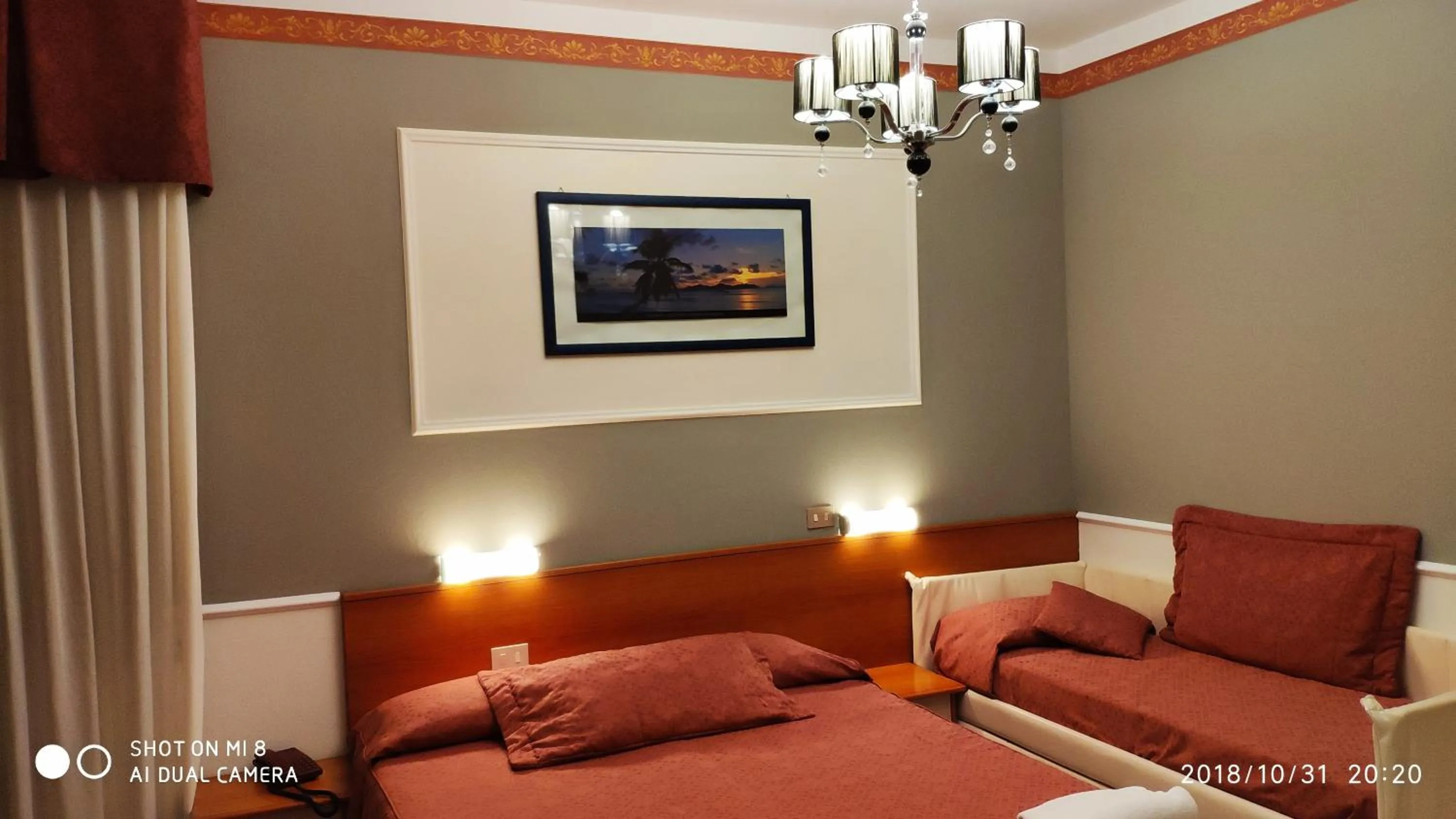 Bed in Hotel Minerva