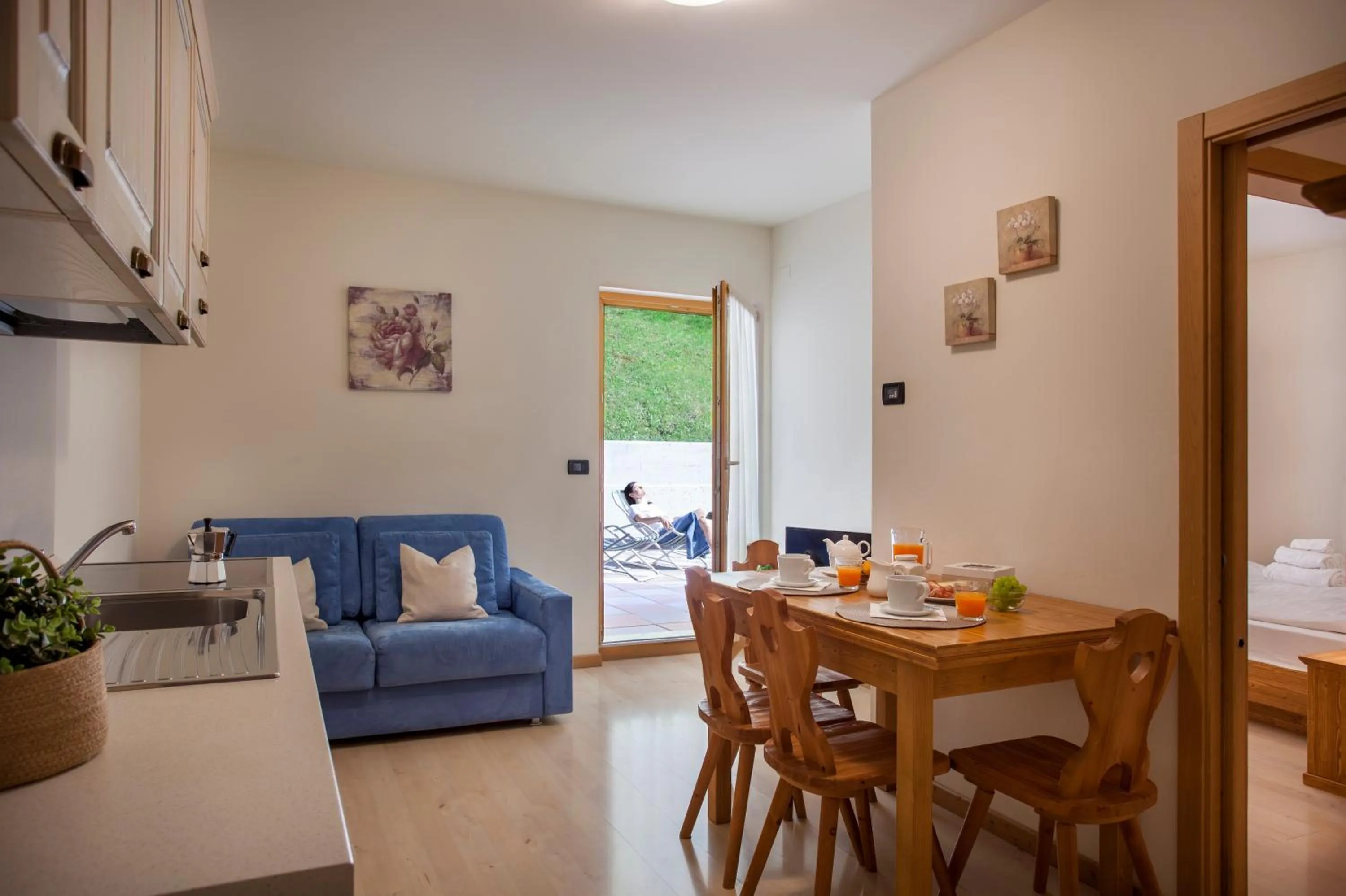 Dining area in Residenza Casale