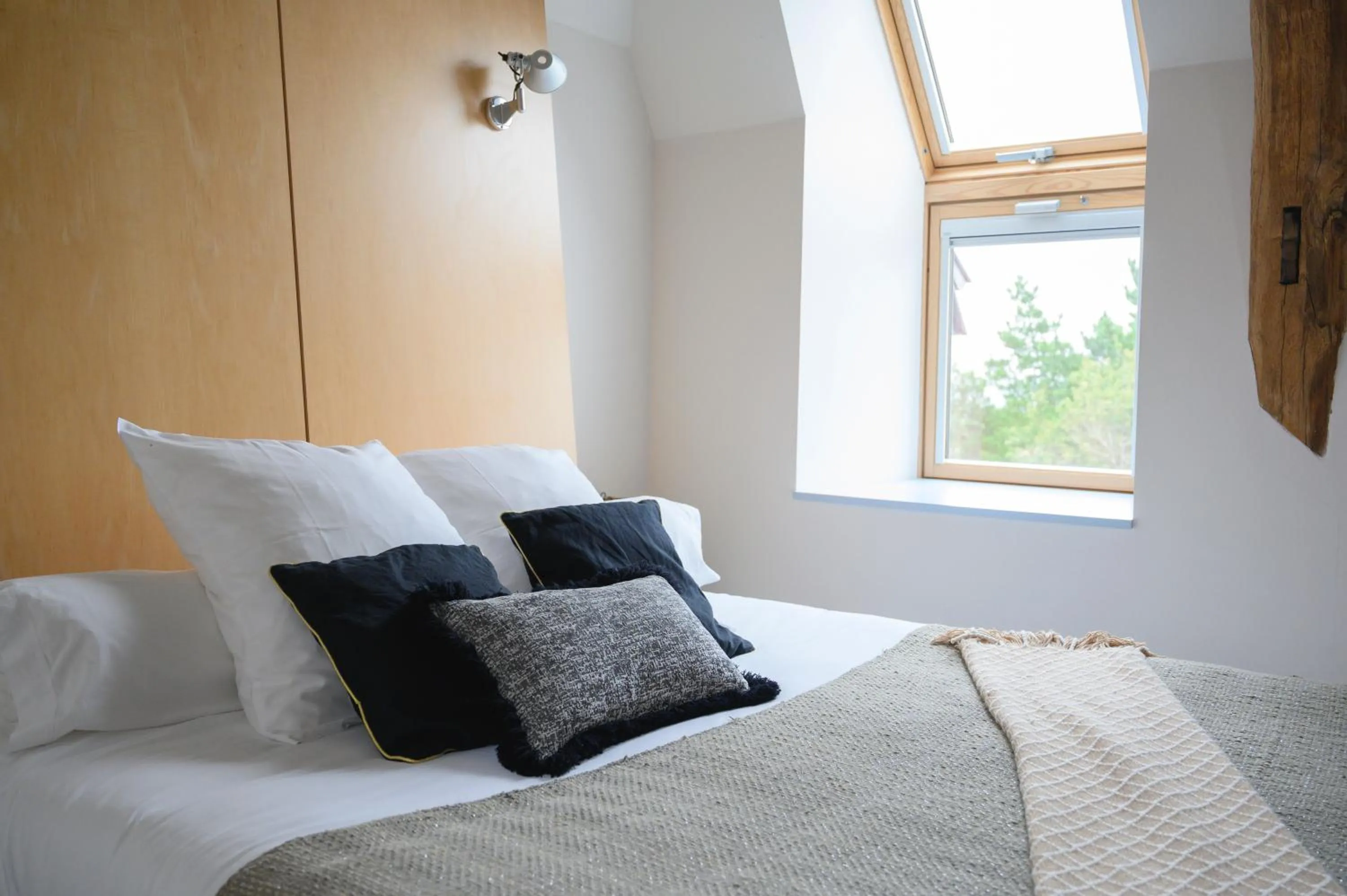 Bed in Vignoble Château Piéguë - winery