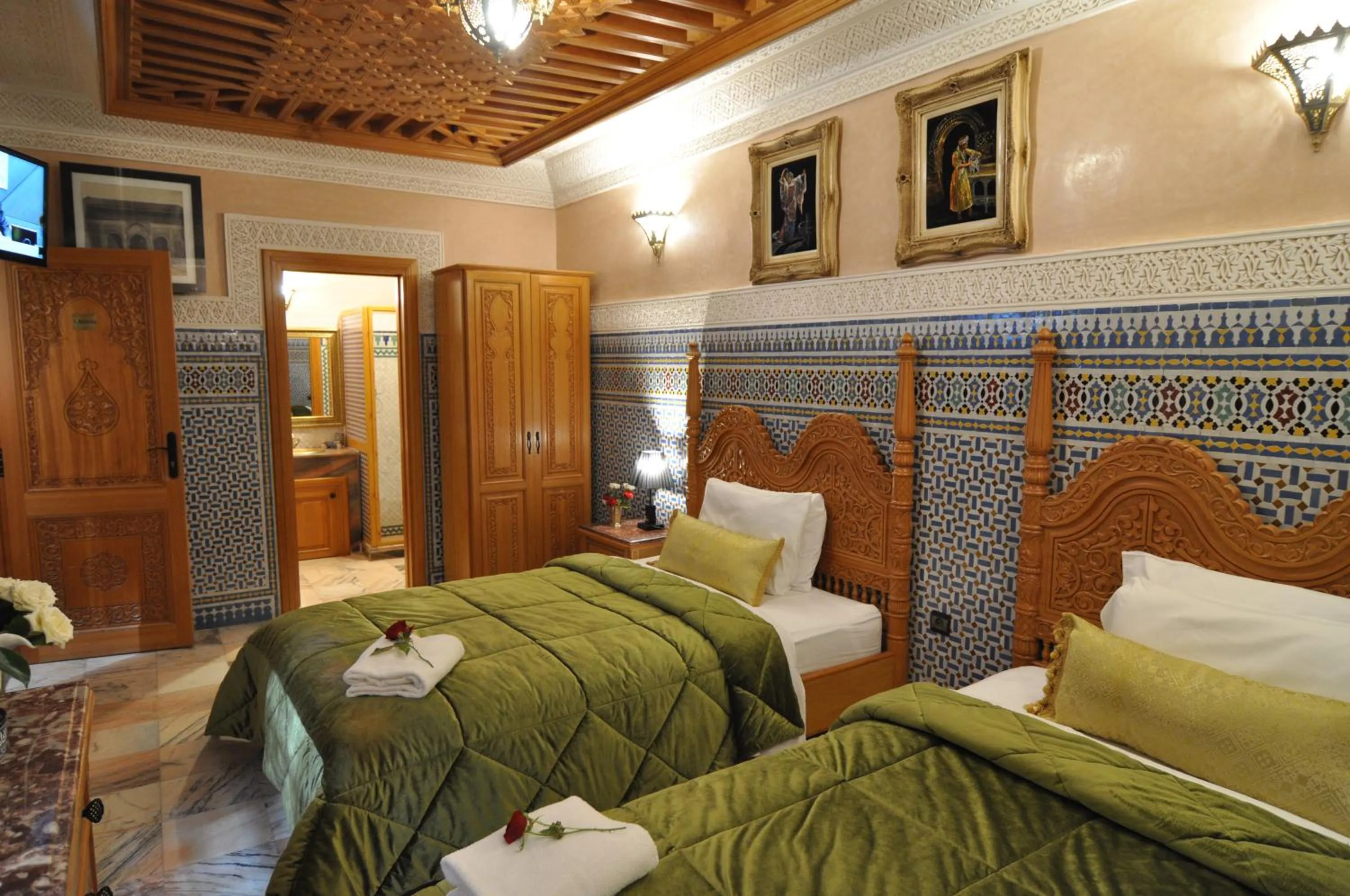 Bed in Dar Al Madina Al Kadima