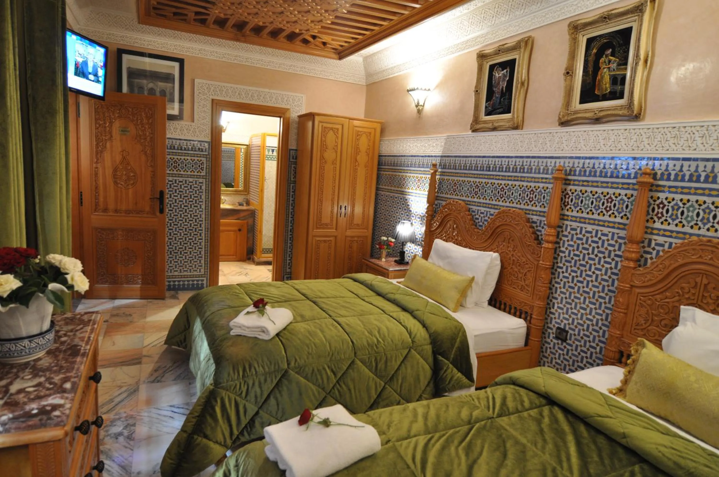 Bed in Dar Al Madina Al Kadima