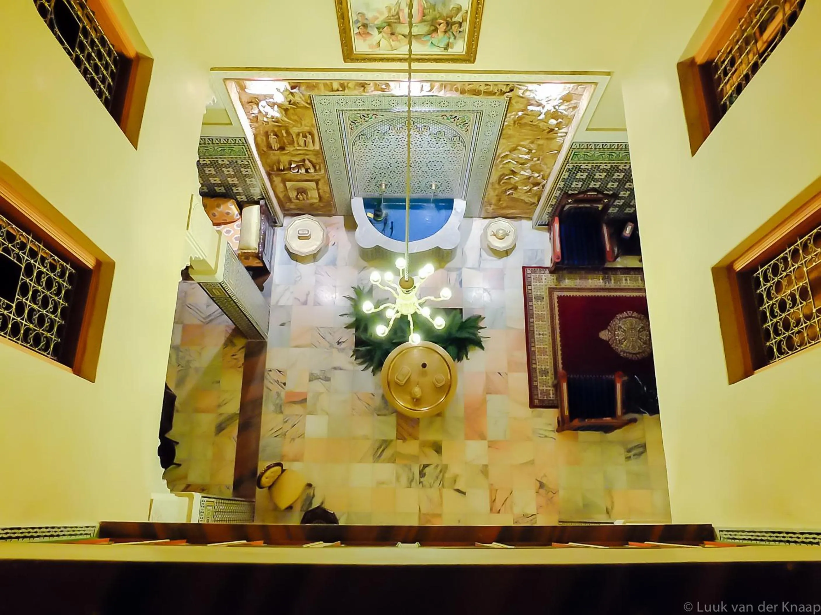 Decorative detail in Dar Al Madina Al Kadima