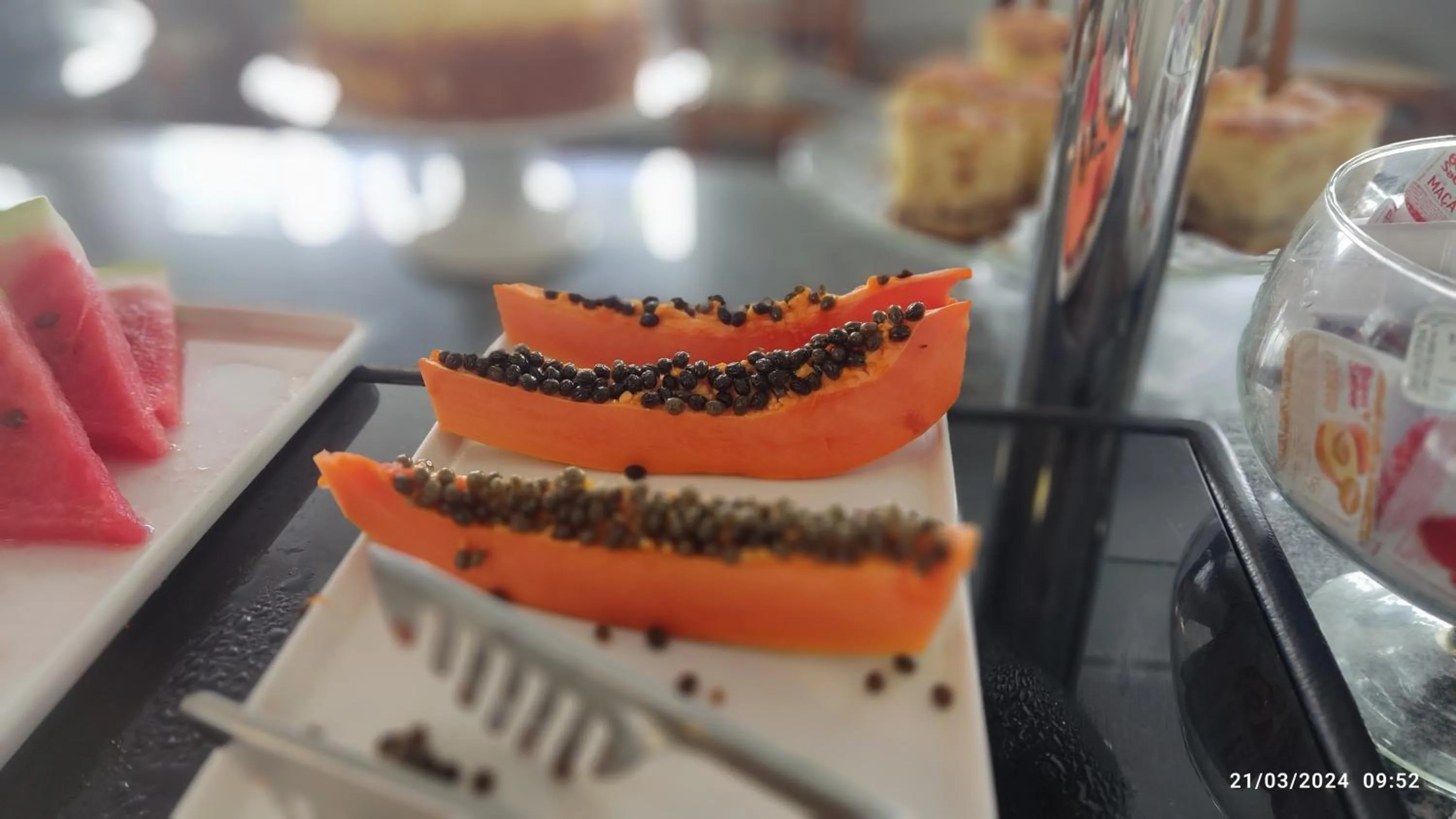 Breakfast in Hotel Imperador