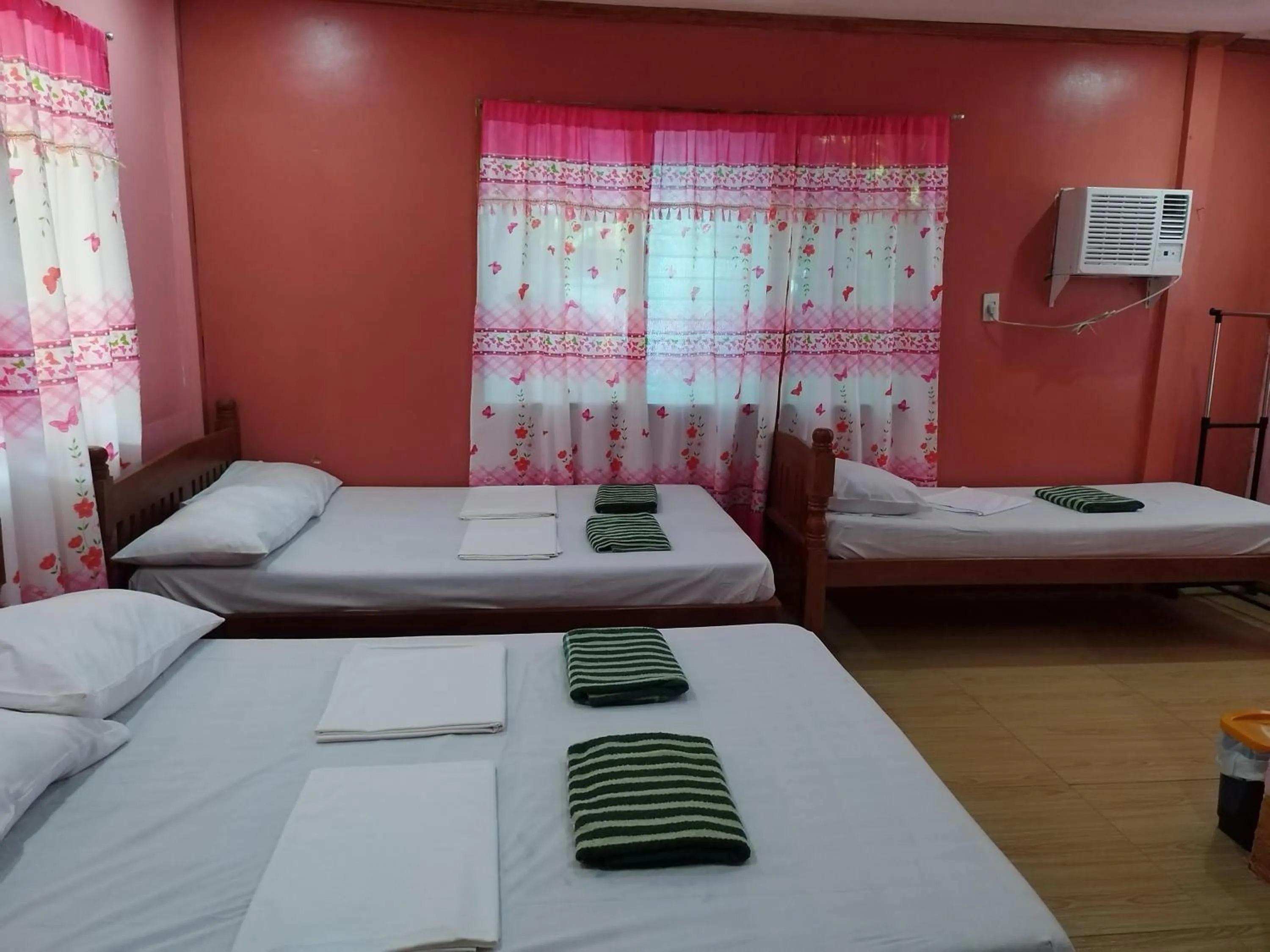 fireplace in Villa Corrales Homestay