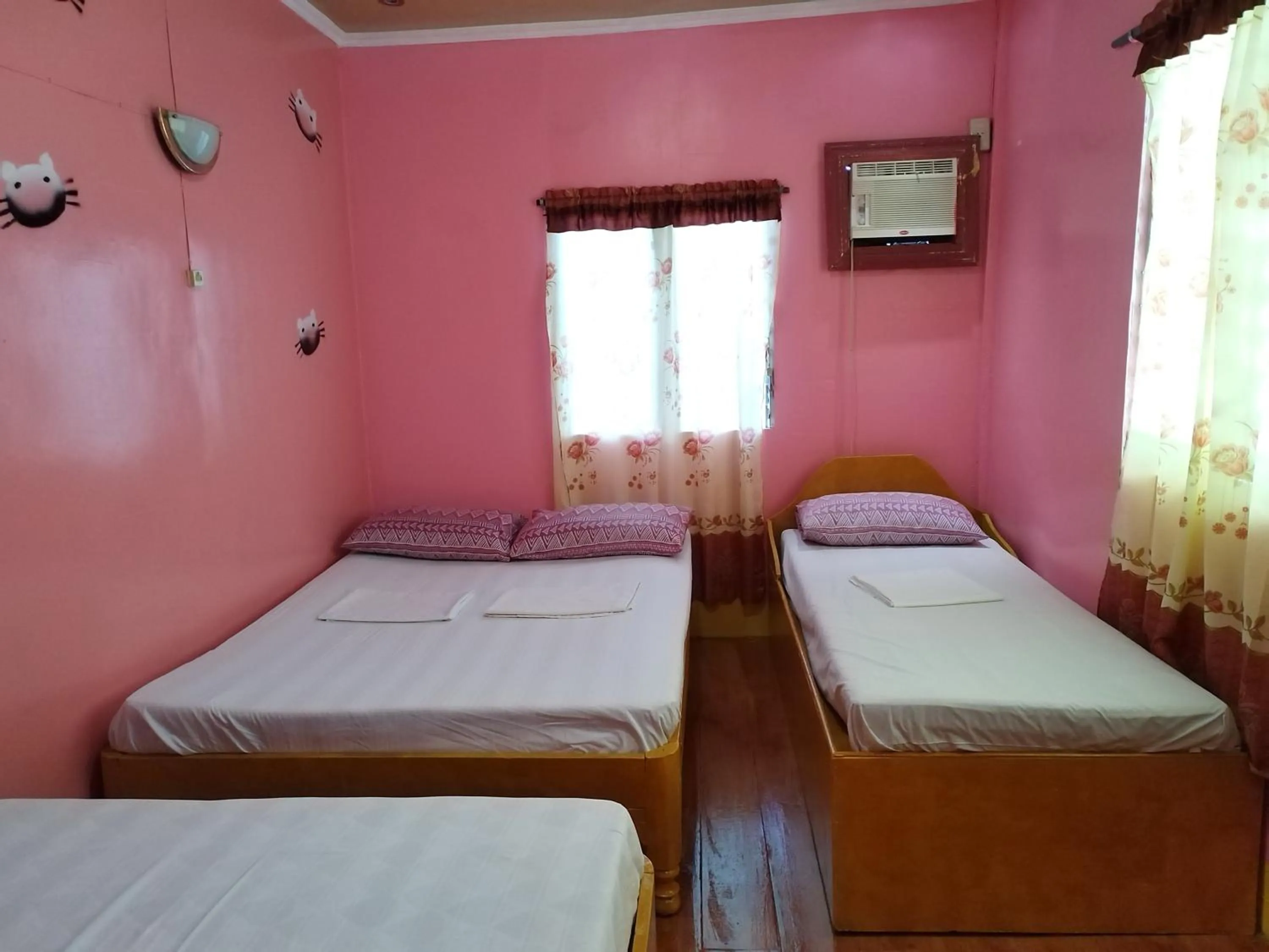 fireplace in Villa Corrales Homestay