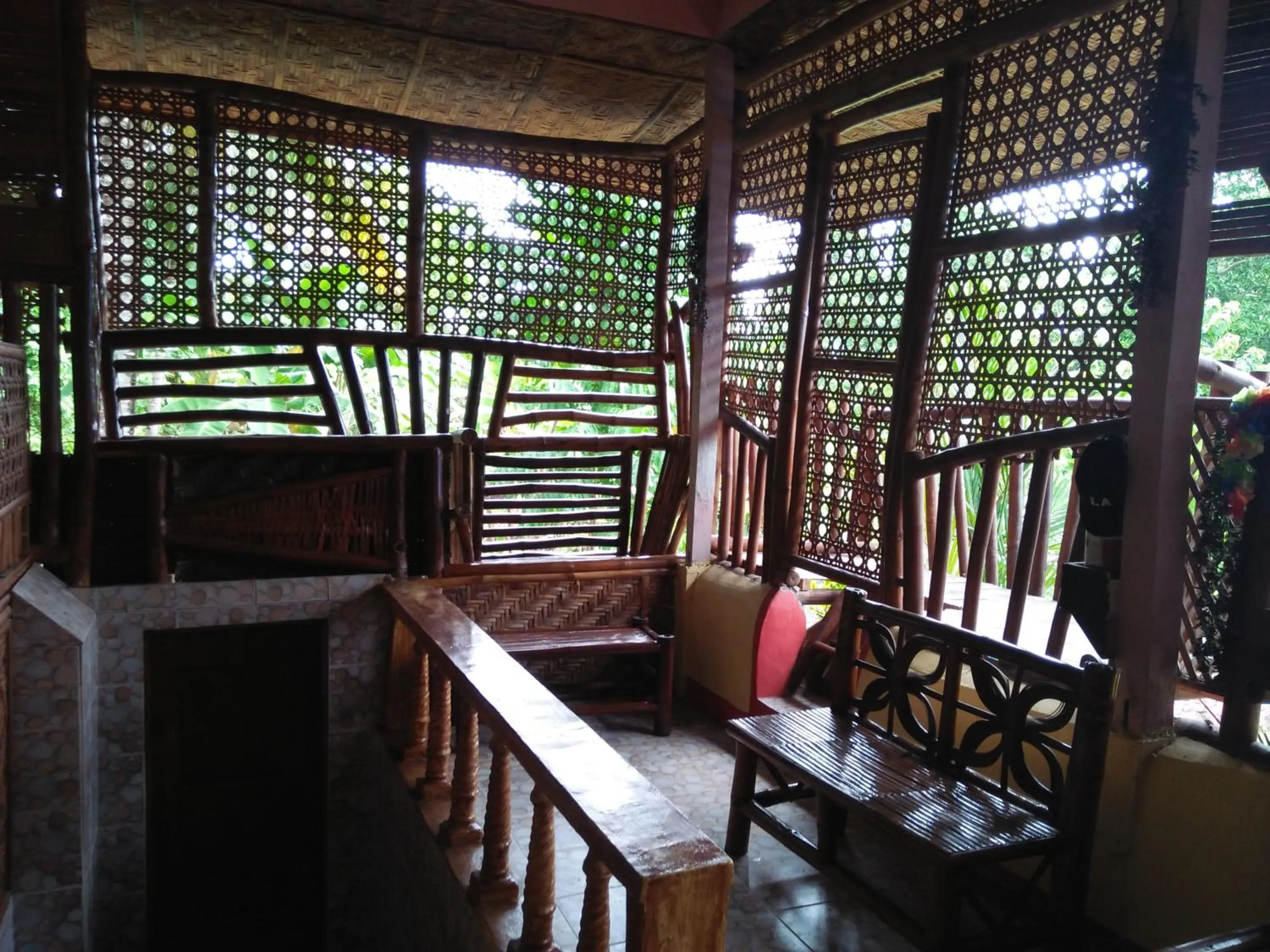 Balcony/Terrace in Villa Corrales Homestay