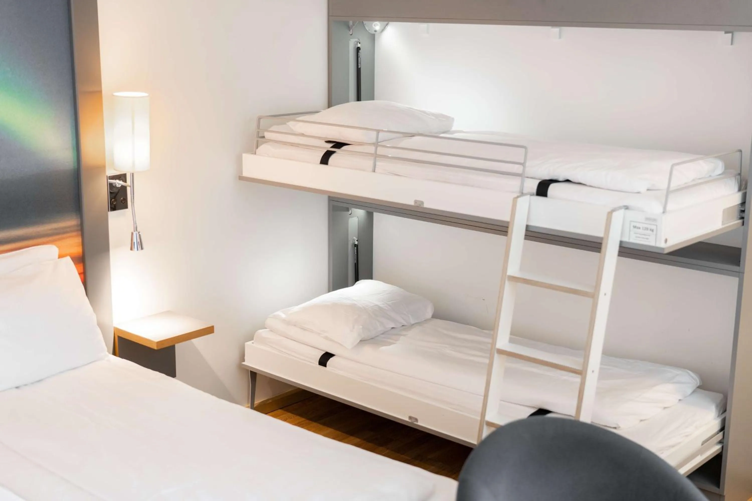 Bedroom, Bed in Scandic Alta