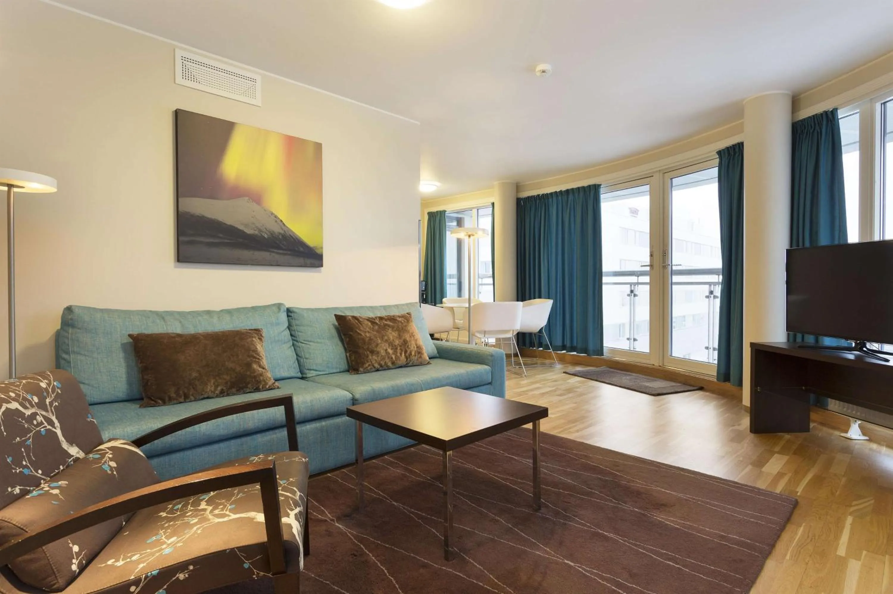 Bedroom in Scandic Alta