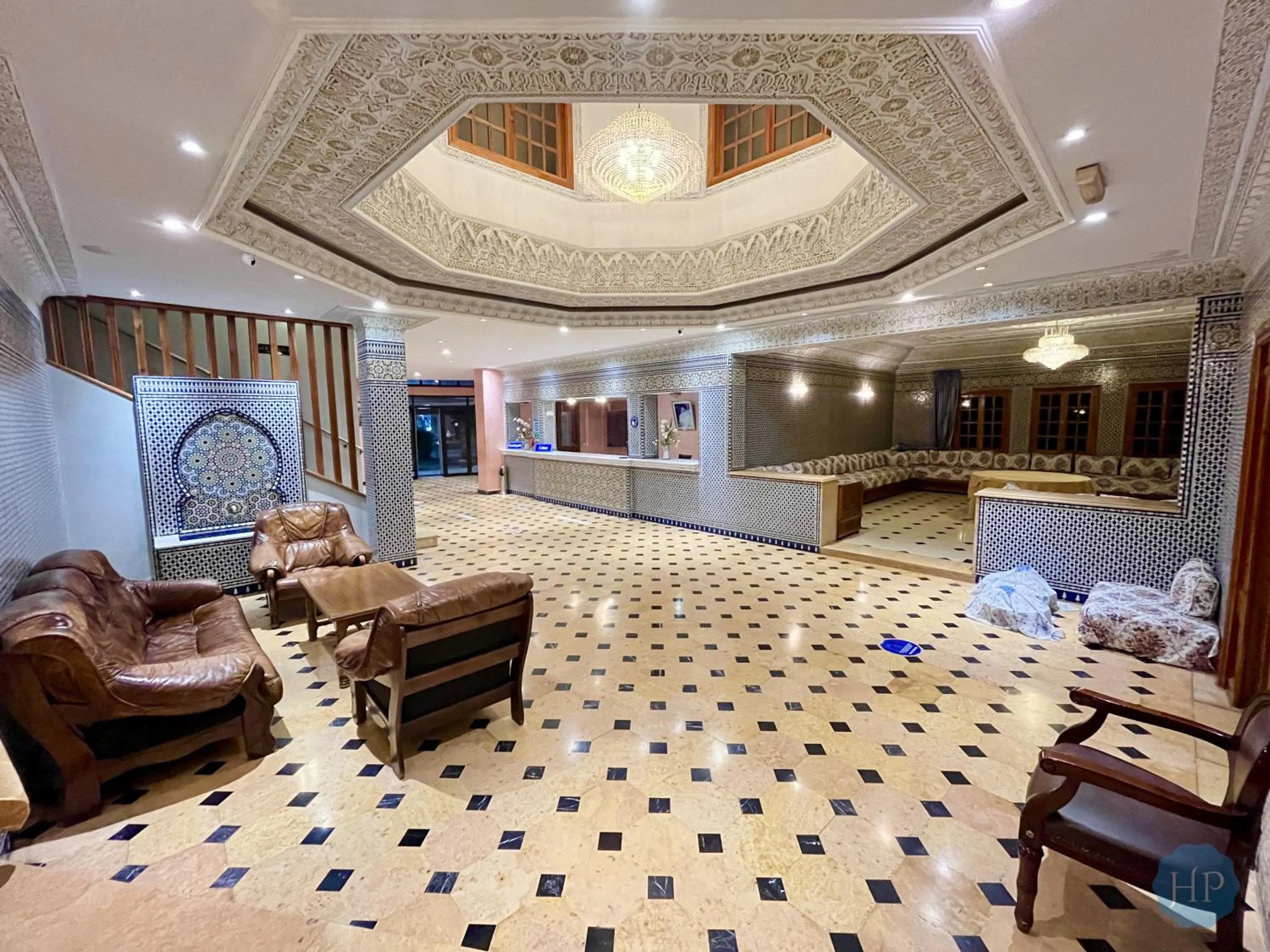 Lobby or reception in Hôtel Plaisance